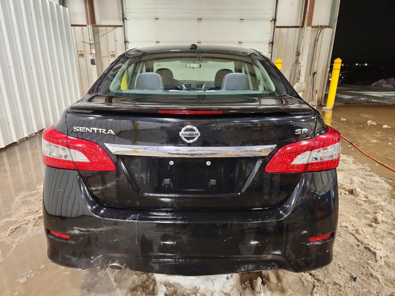 2015 Nissan Sentra S Black vin: 3N1AB7AP5FY352799