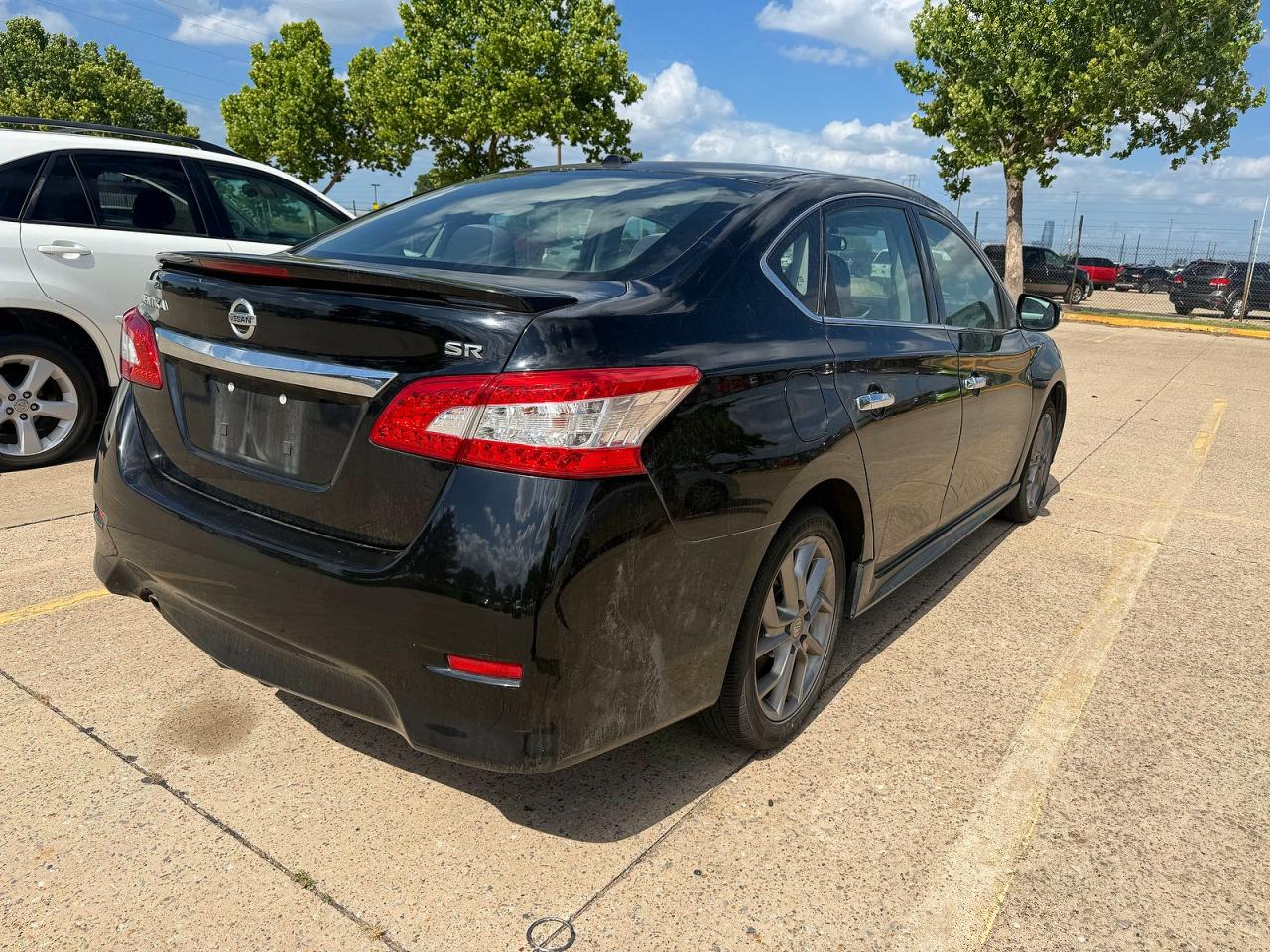 2015 Nissan Sentra Sr Black vin: 3N1AB7AP5FY354763