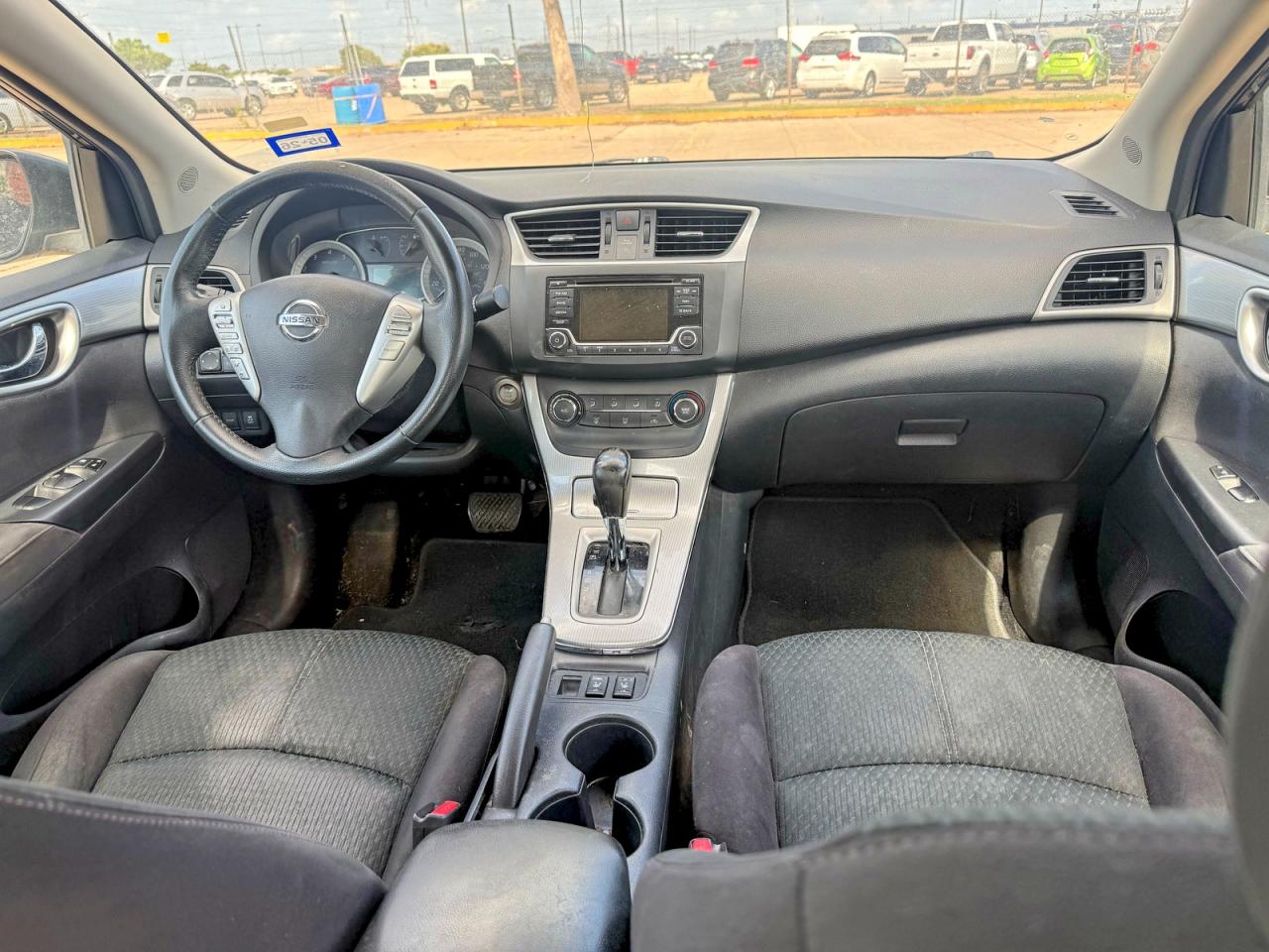 2015 Nissan Sentra Sr Black vin: 3N1AB7AP5FY354763