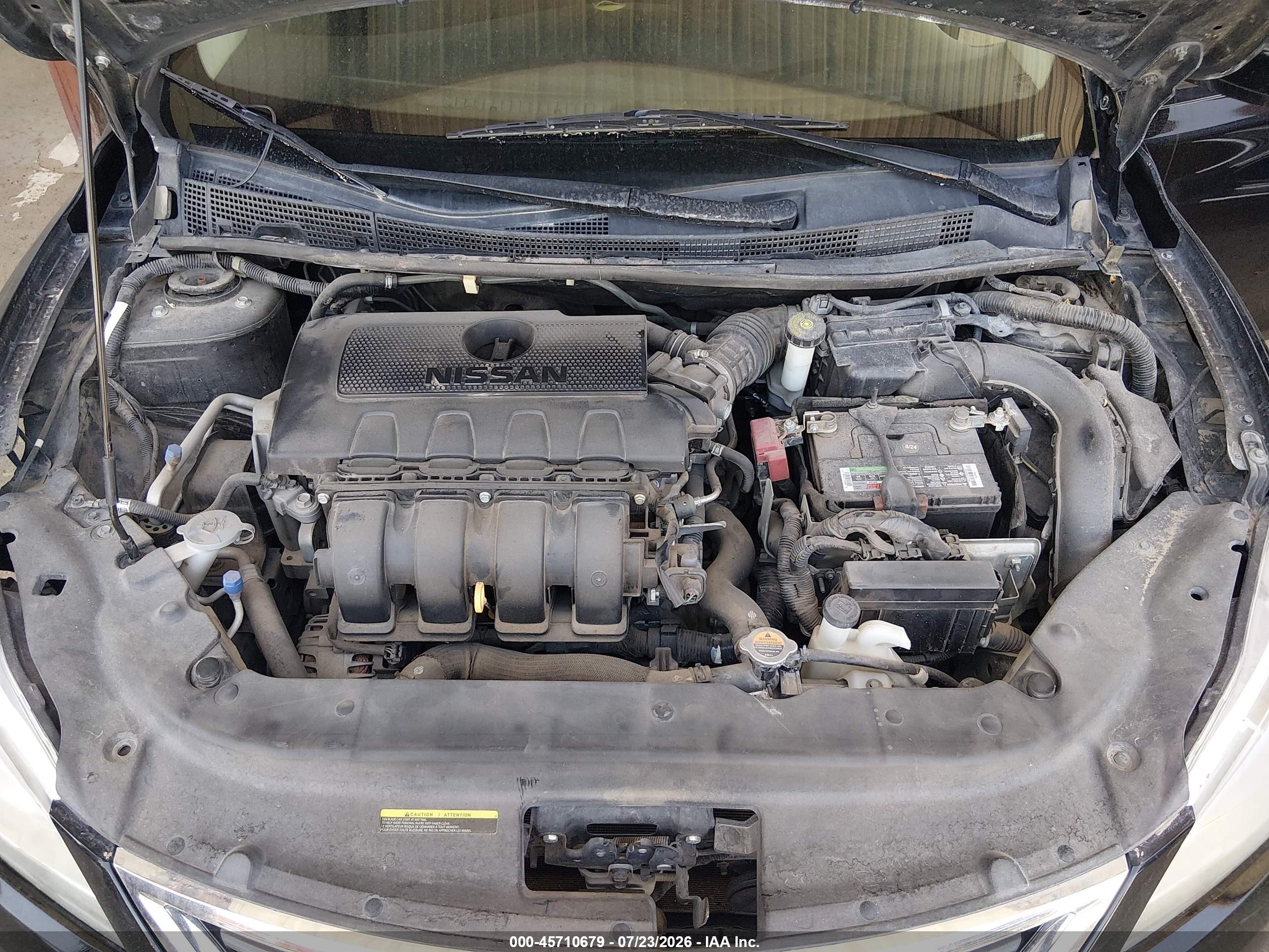 2015 Nissan Sentra S Black vin: 3N1AB7AP5FY359560
