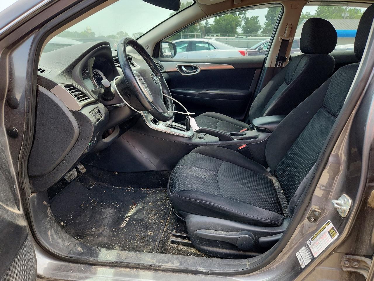 2015 Nissan Sentra Sr Gray vin: 3N1AB7AP5FY360045