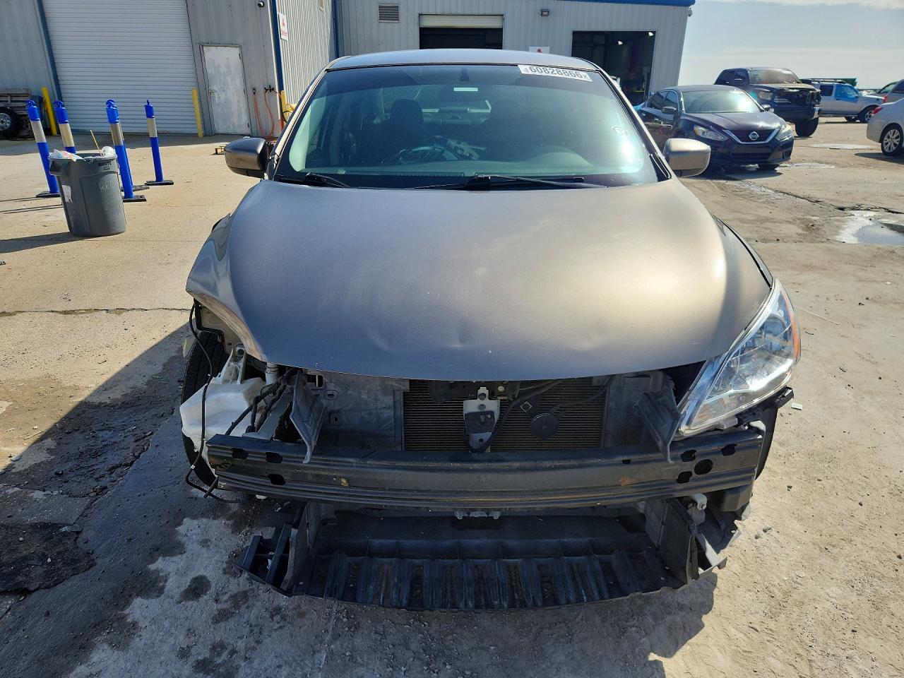 2015 Nissan Sentra Sv Silver vin: 3N1AB7AP5FY362197