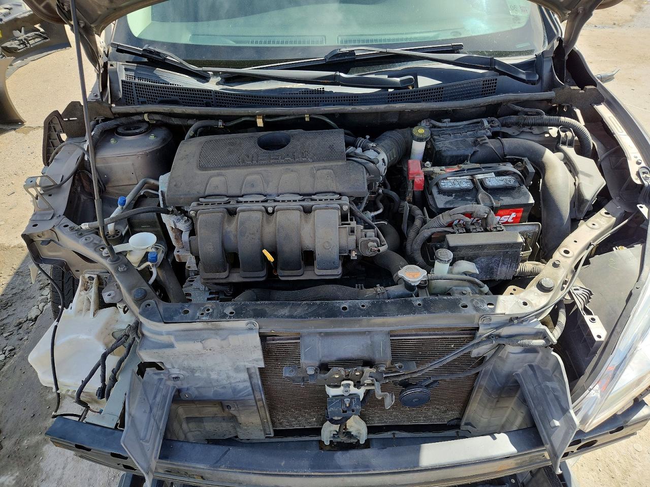 2015 Nissan Sentra Sv Silver vin: 3N1AB7AP5FY362197