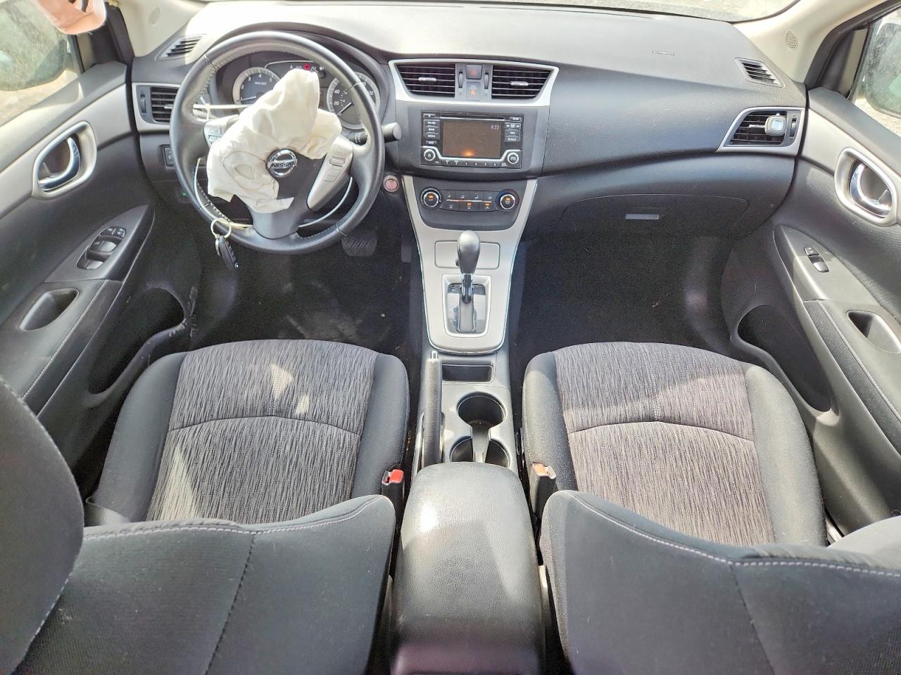 2015 Nissan Sentra Sv Blue vin: 3N1AB7AP5FY364810