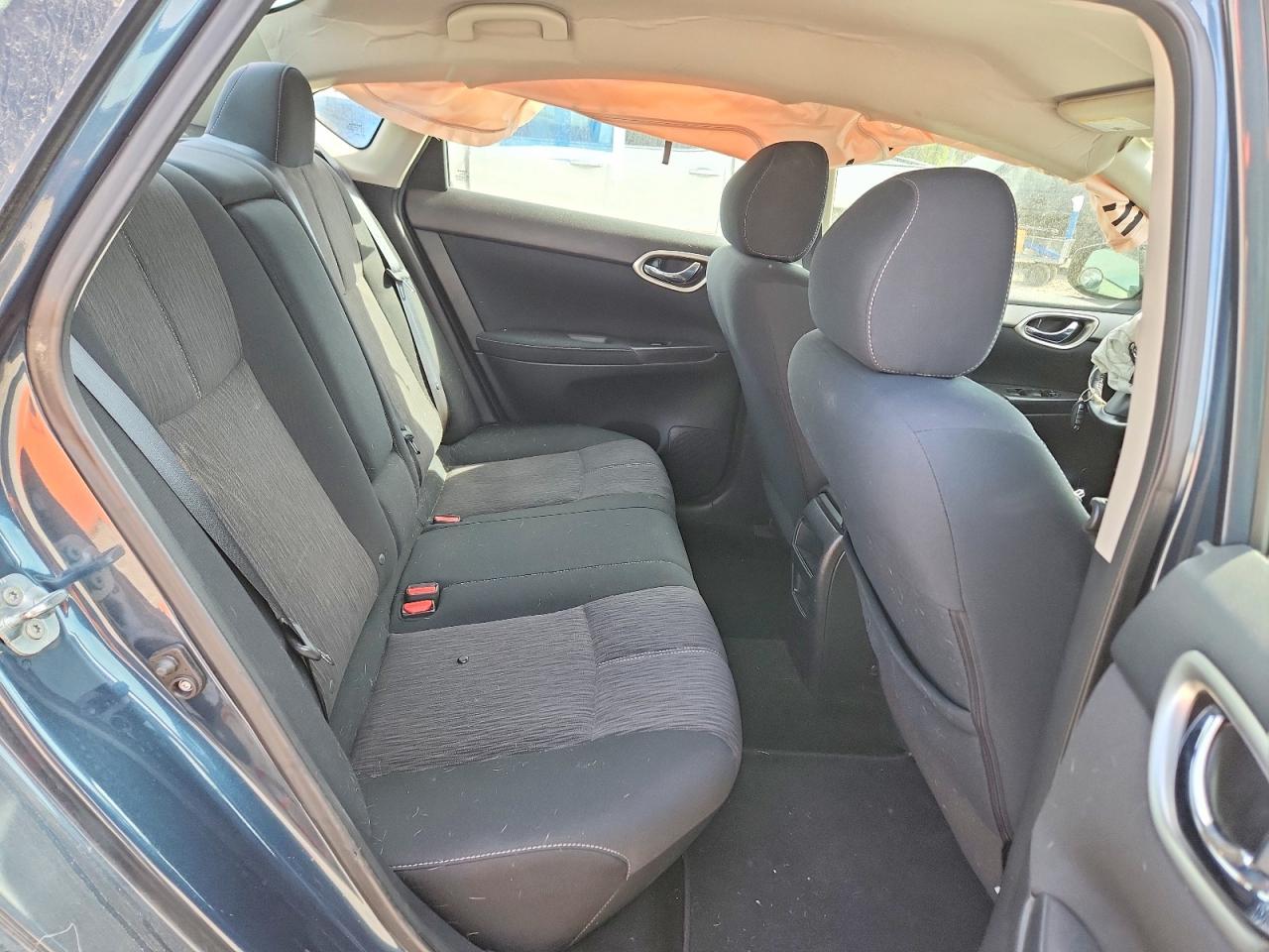 2015 Nissan Sentra Sv Blue vin: 3N1AB7AP5FY364810