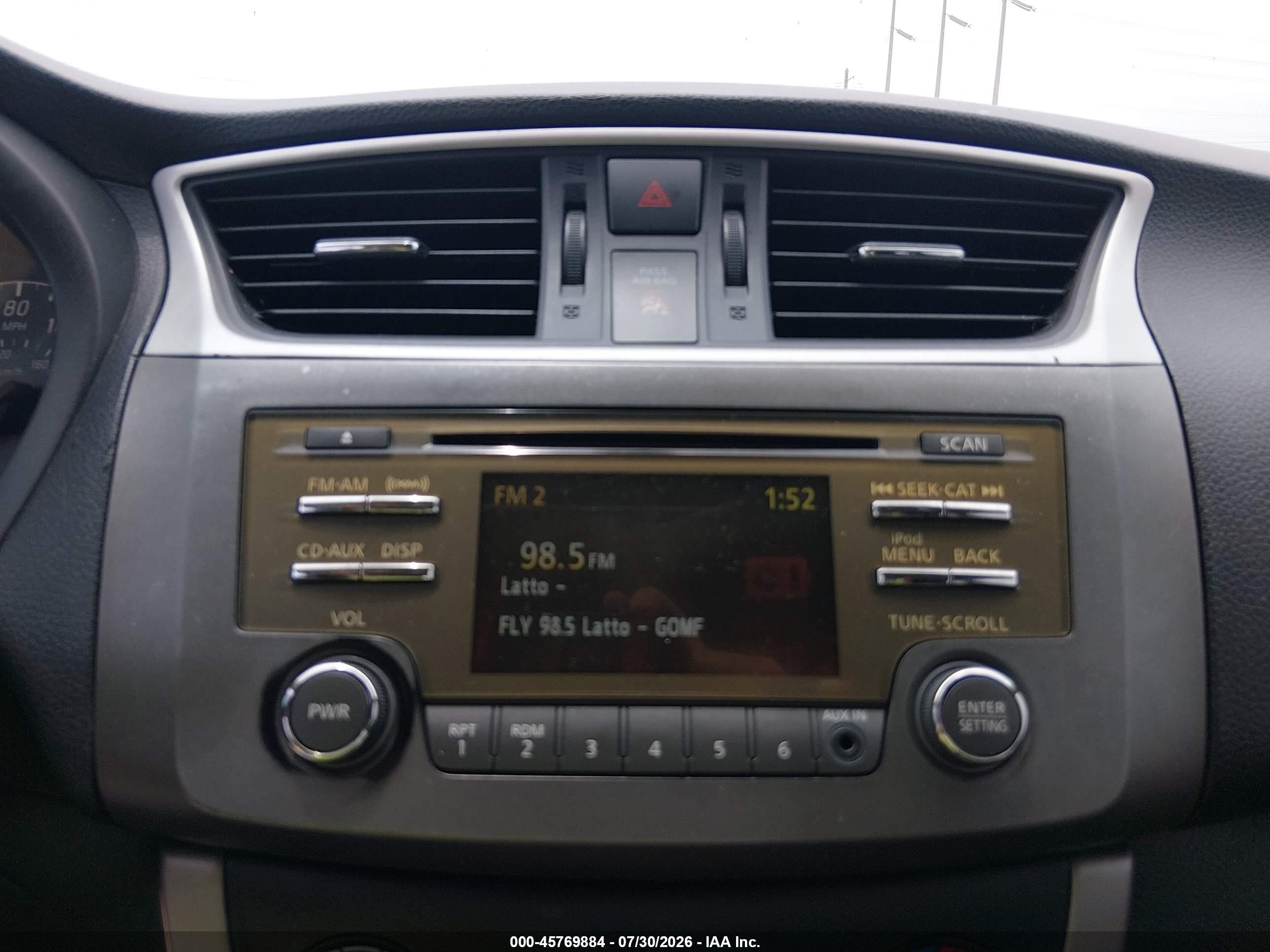 2015 Nissan Sentra S Gray vin: 3N1AB7AP5FY368422