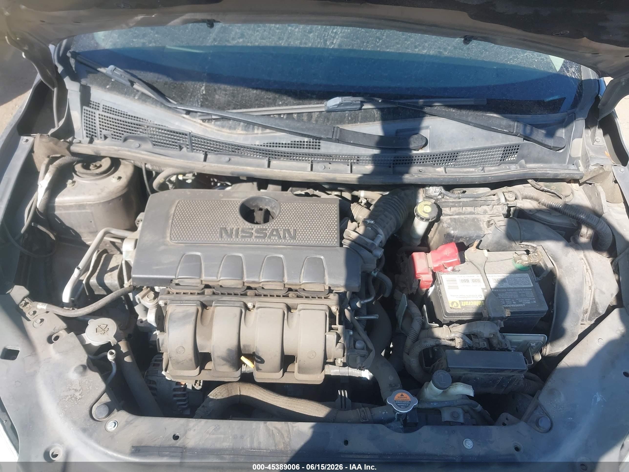 2015 Nissan Sentra Sv Серый vin: 3N1AB7AP5FY371627