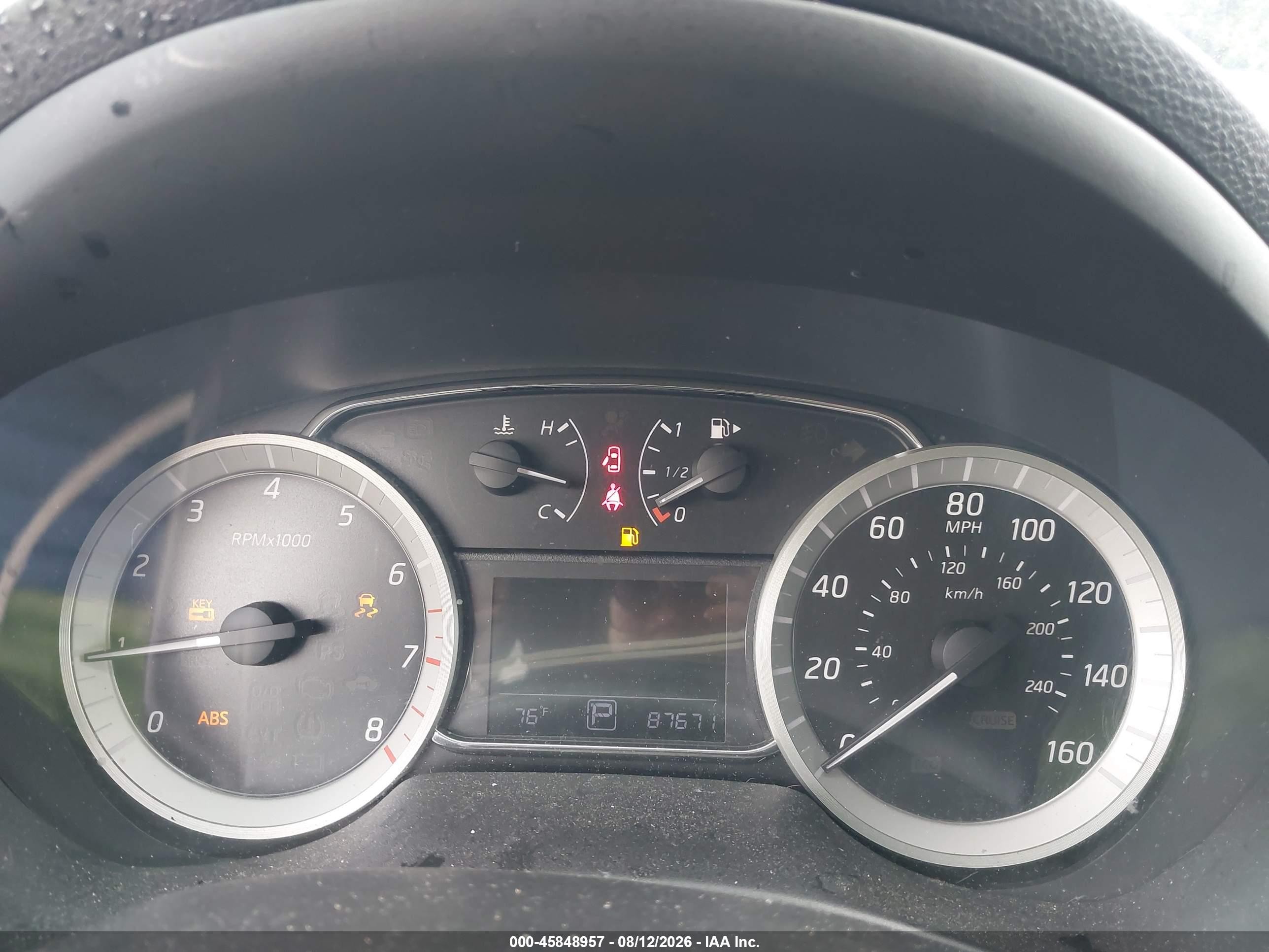 2015 Nissan Sentra Sr Gray vin: 3N1AB7AP5FY376049