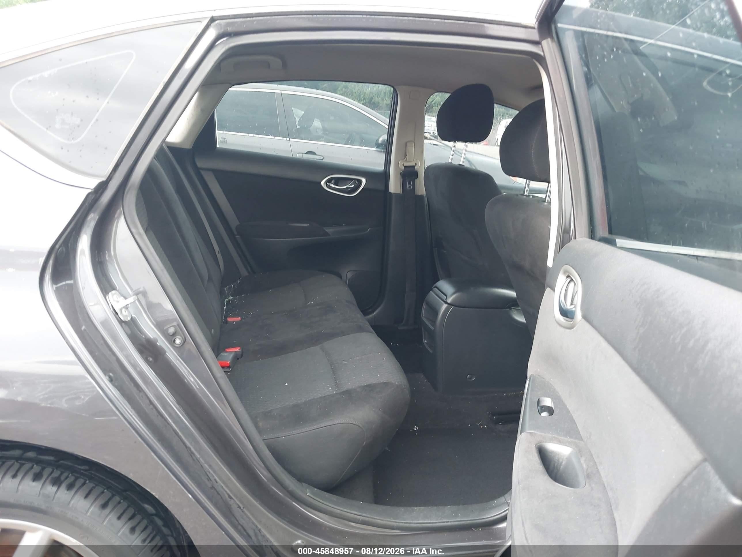2015 Nissan Sentra Sr Gray vin: 3N1AB7AP5FY376049