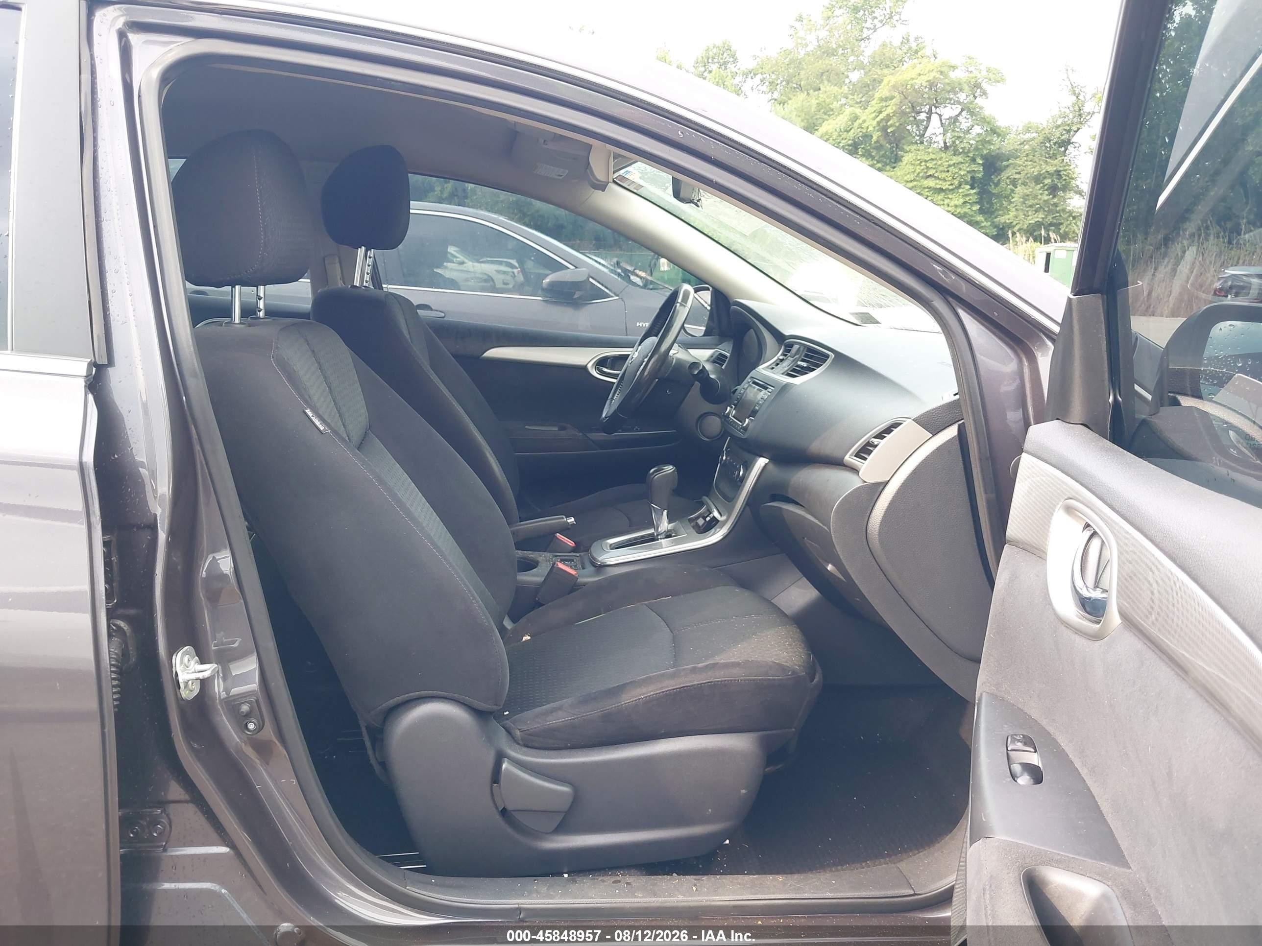 2015 Nissan Sentra Sr Gray vin: 3N1AB7AP5FY376049