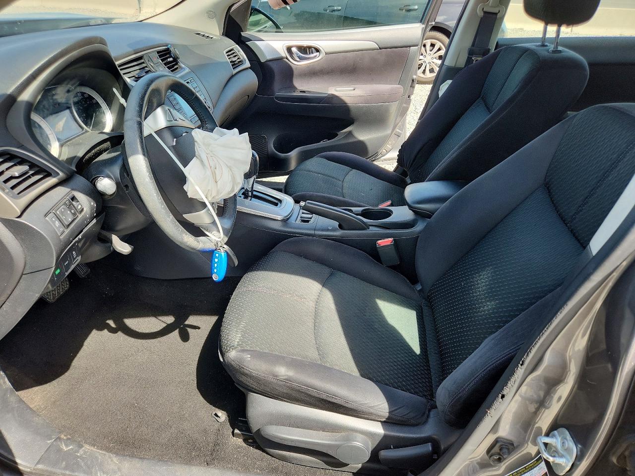 2015 Nissan Sentra Sr Gray vin: 3N1AB7AP5FY382403