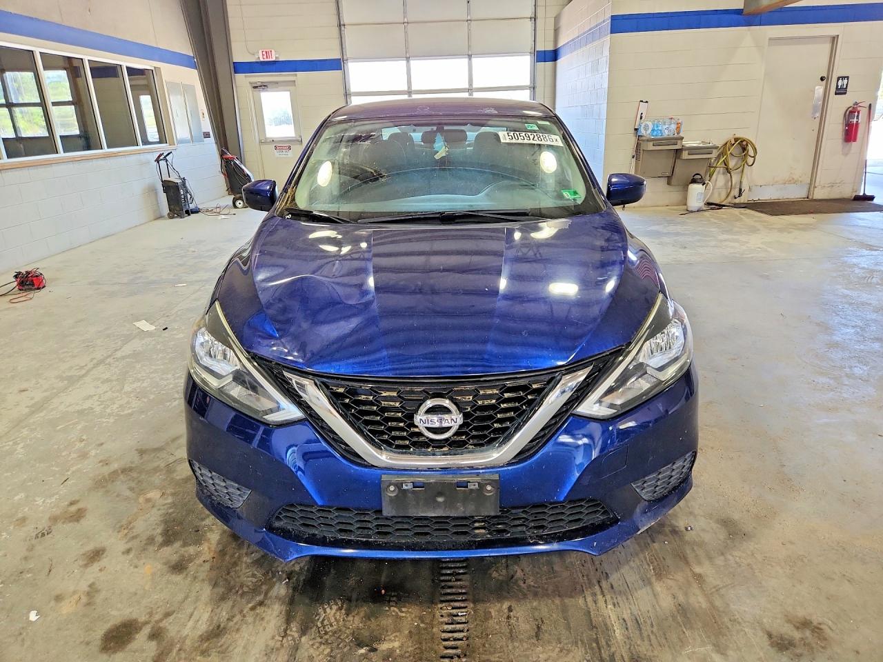 2016 Nissan Sentra S Blue vin: 3N1AB7AP5GY252056
