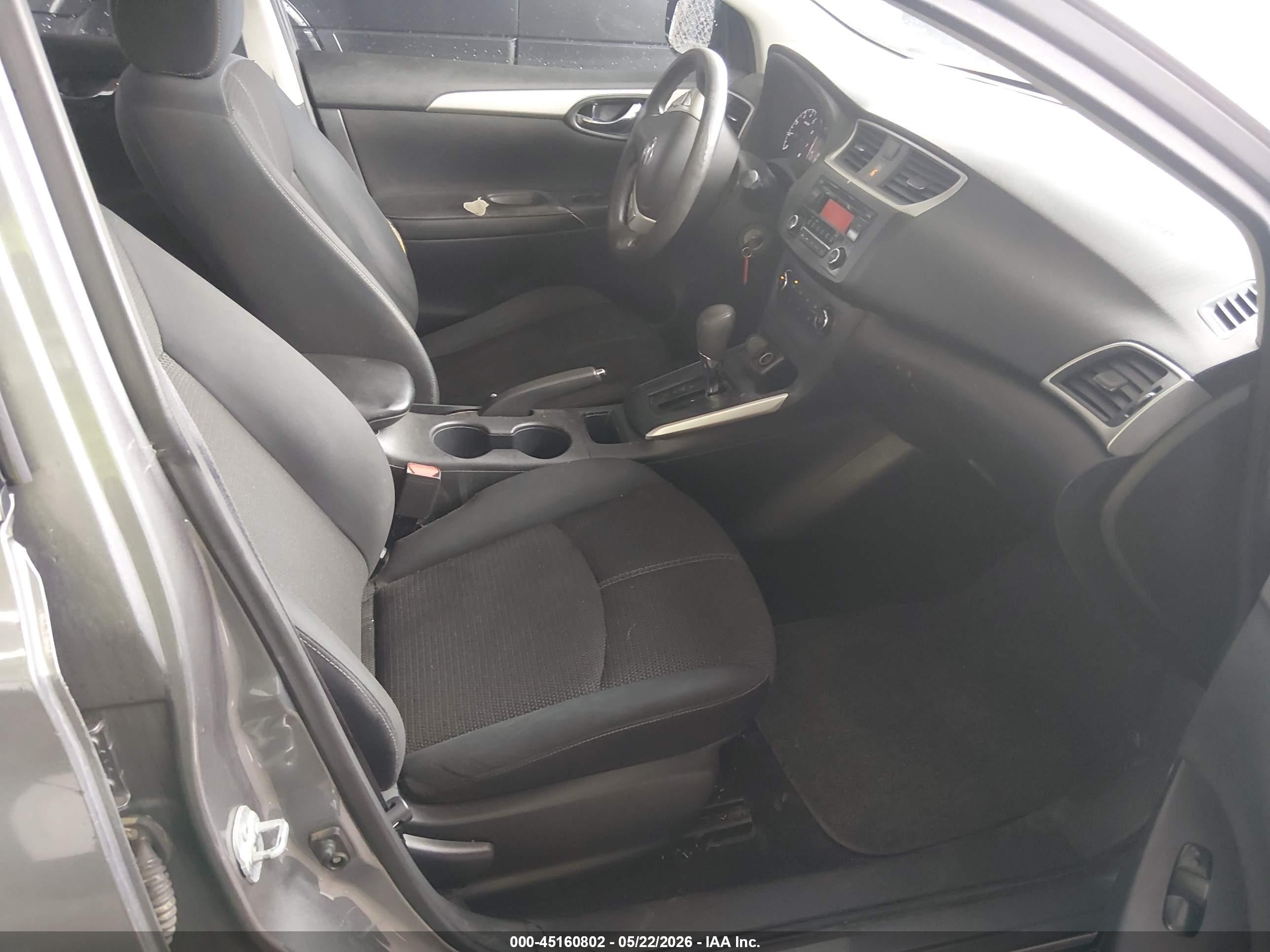 2017 Nissan Sentra S Silver vin: 3N1AB7AP5HY284197