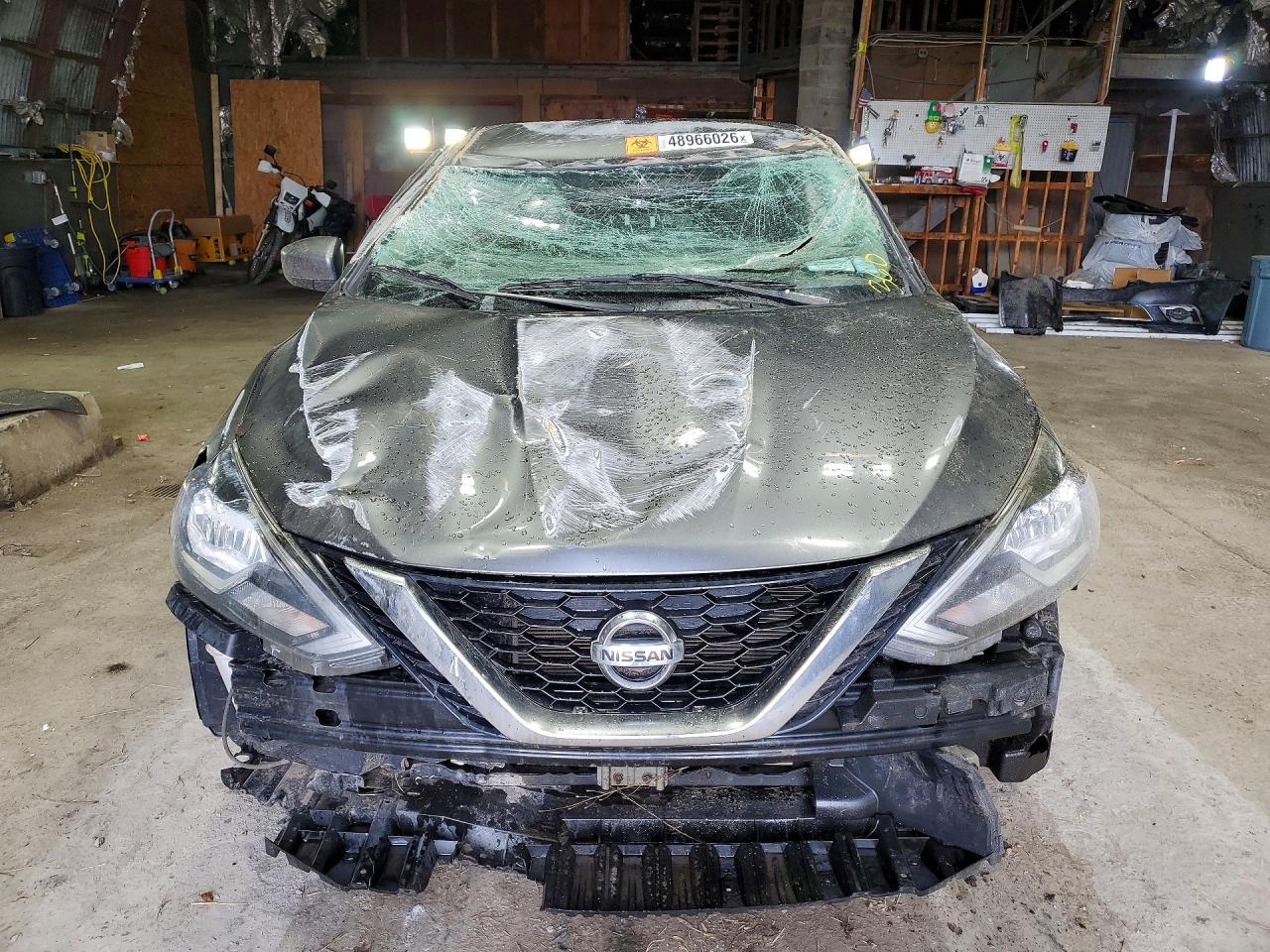 2017 Nissan Sentra S Gray vin: 3N1AB7AP5HY366009