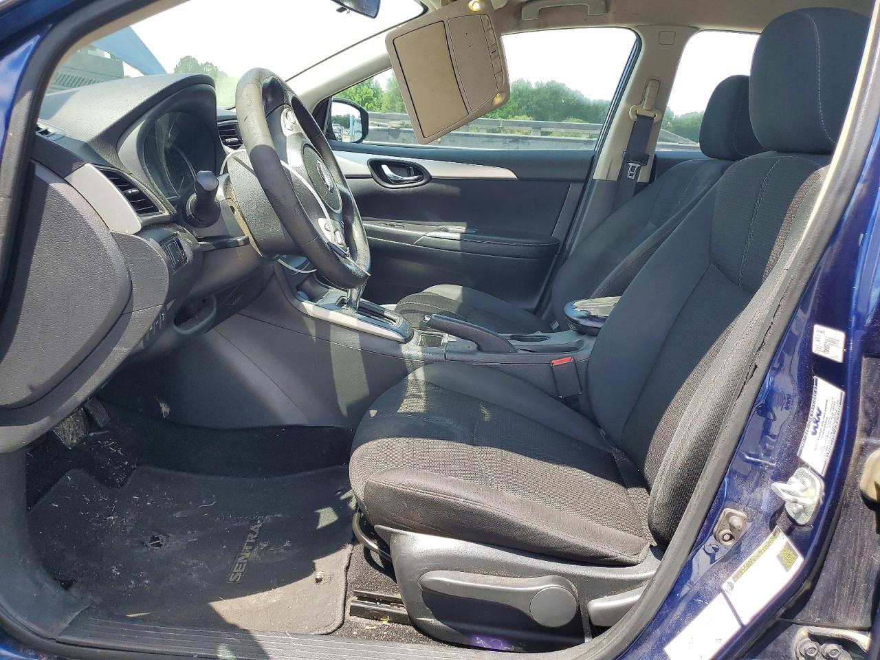 2018 Nissan Sentra S Blue vin: 3N1AB7AP5JY248340
