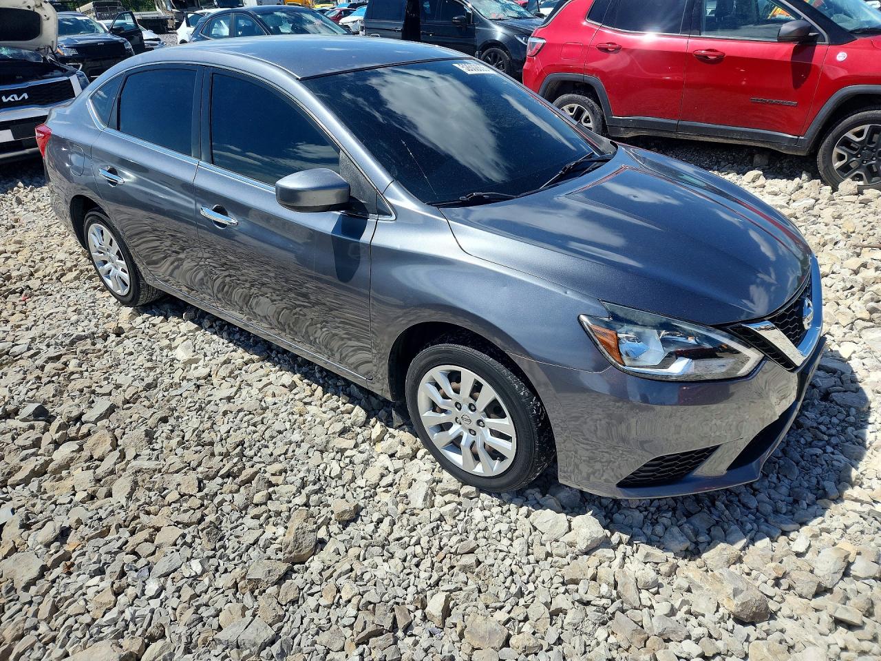 2018 Nissan Sentra S Gray vin: 3N1AB7AP5JY290734