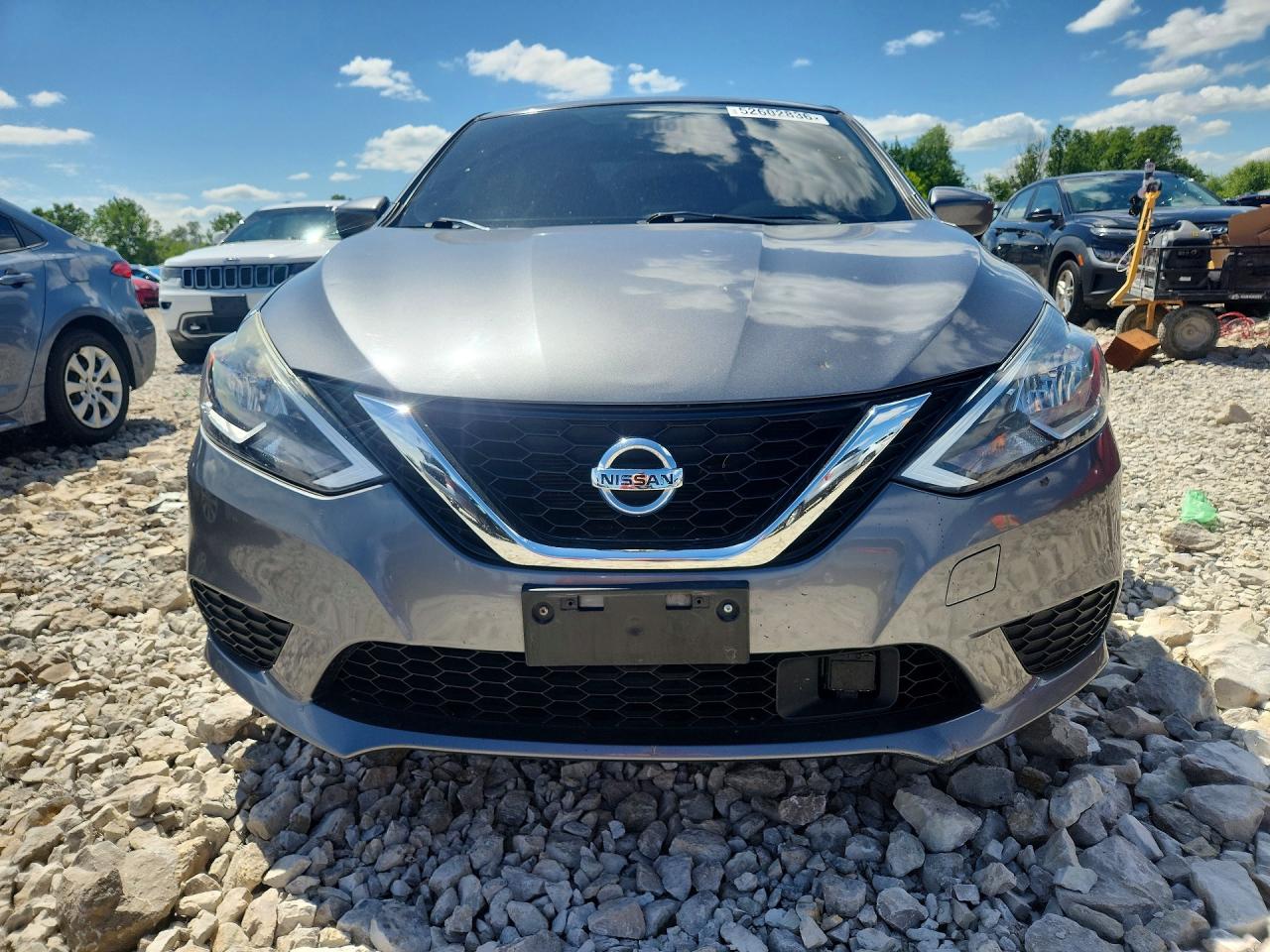 2018 Nissan Sentra S Gray vin: 3N1AB7AP5JY290734