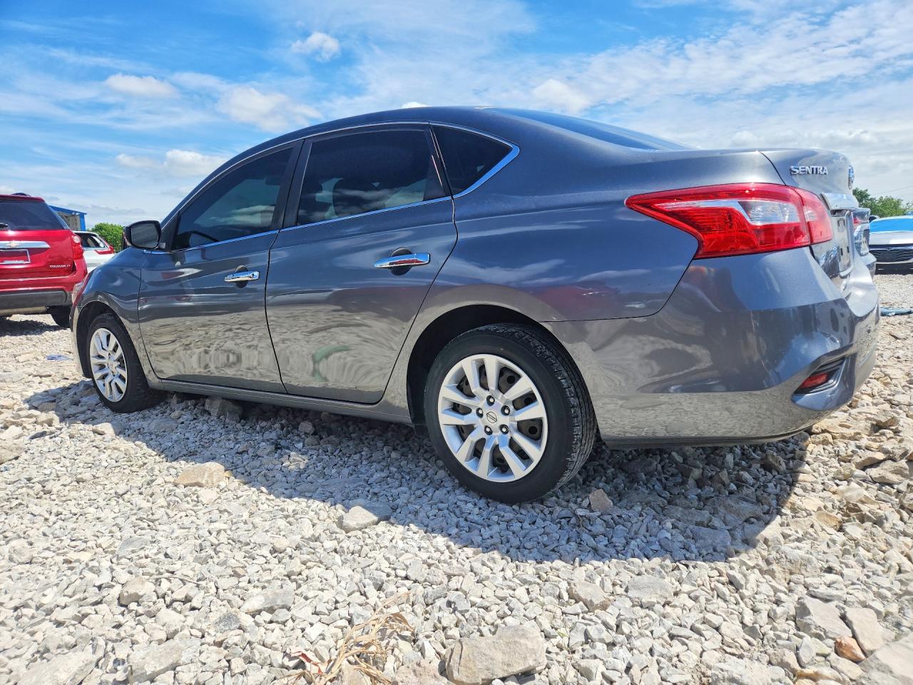 2018 Nissan Sentra S Gray vin: 3N1AB7AP5JY290734