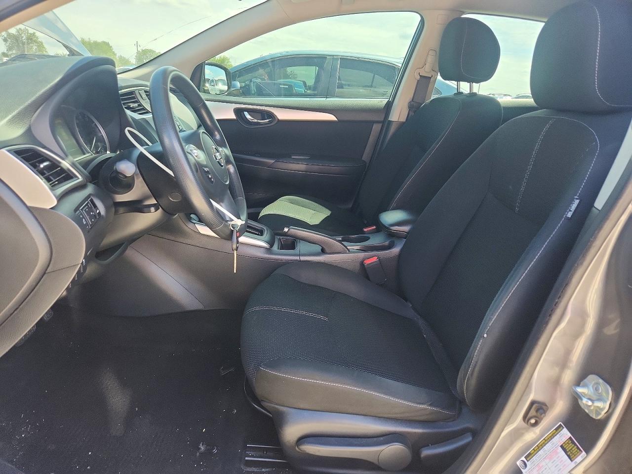 2018 Nissan Sentra S Gray vin: 3N1AB7AP5JY290734