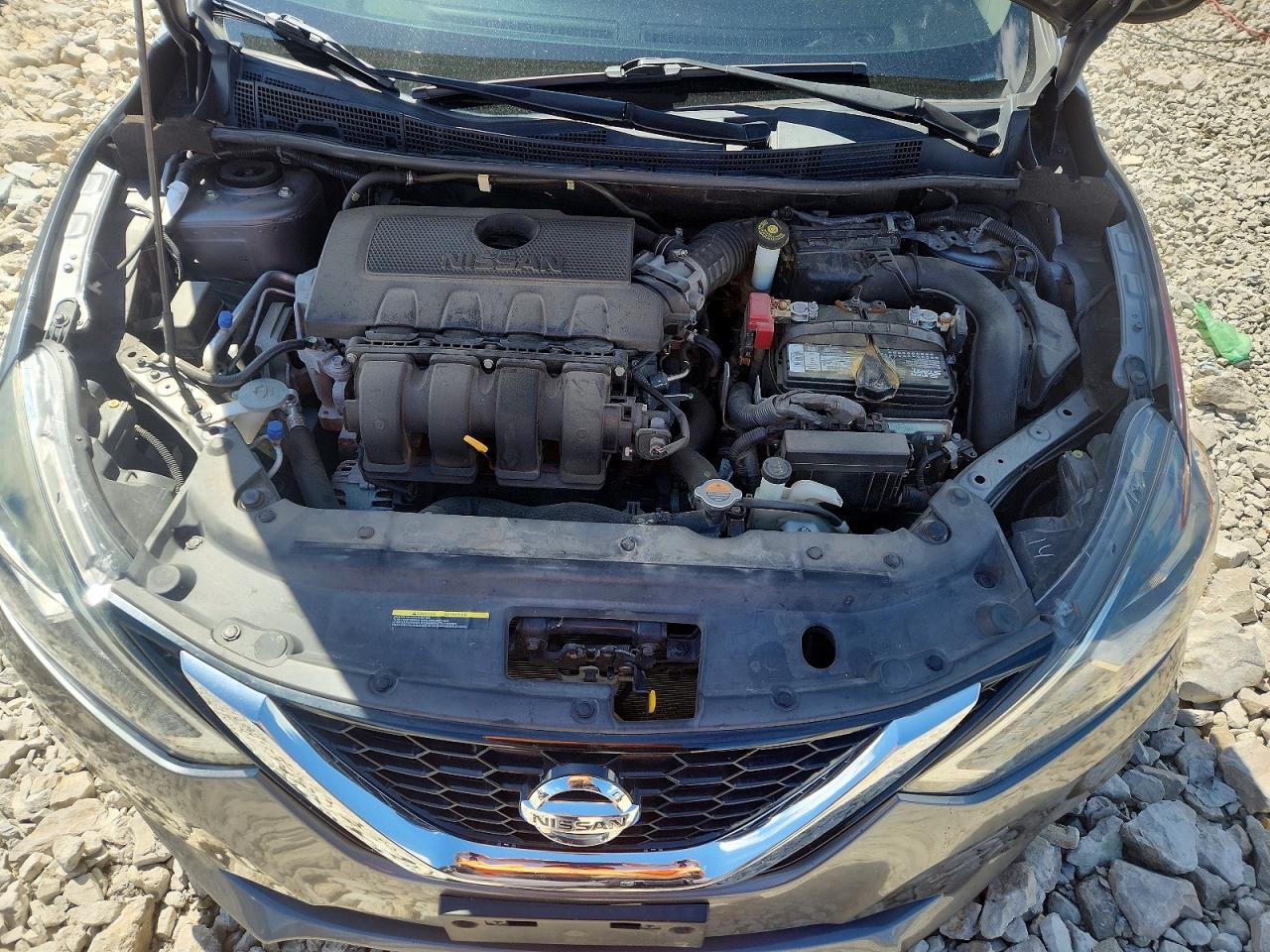 2018 Nissan Sentra S Gray vin: 3N1AB7AP5JY290734