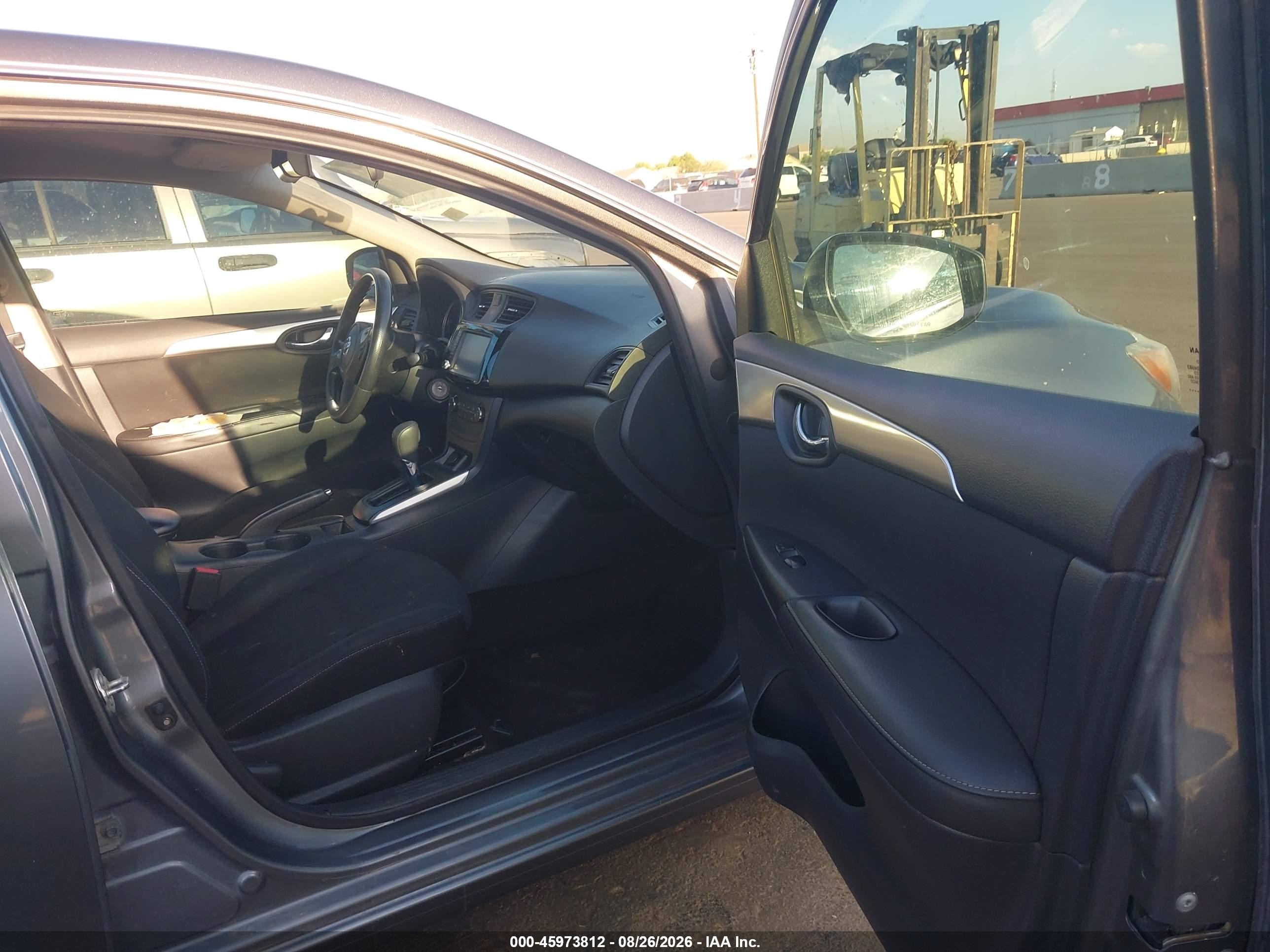 2019 Nissan Sentra S Gray vin: 3N1AB7AP5KY211581