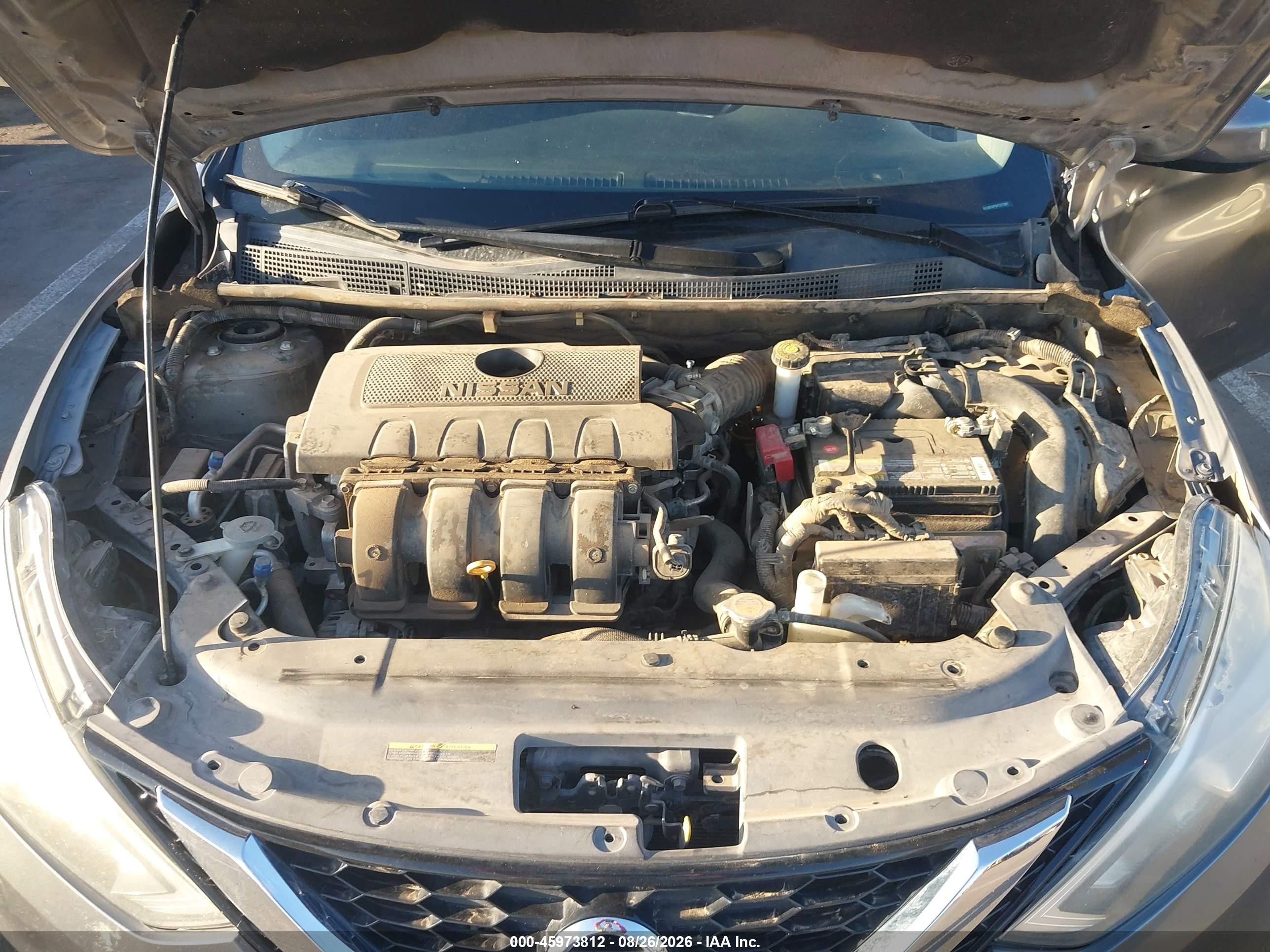 2019 Nissan Sentra S Gray vin: 3N1AB7AP5KY211581