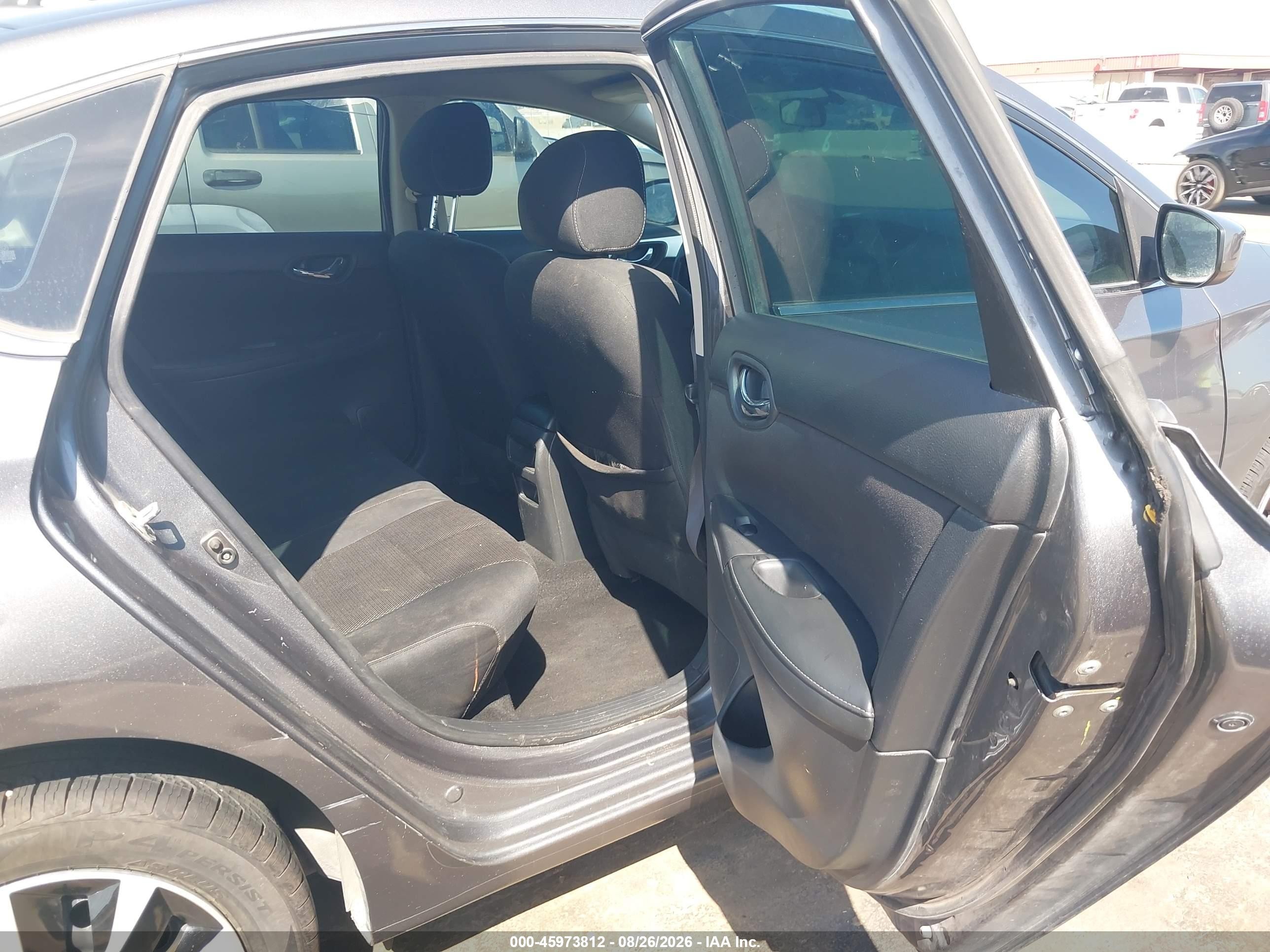 2019 Nissan Sentra S Gray vin: 3N1AB7AP5KY211581