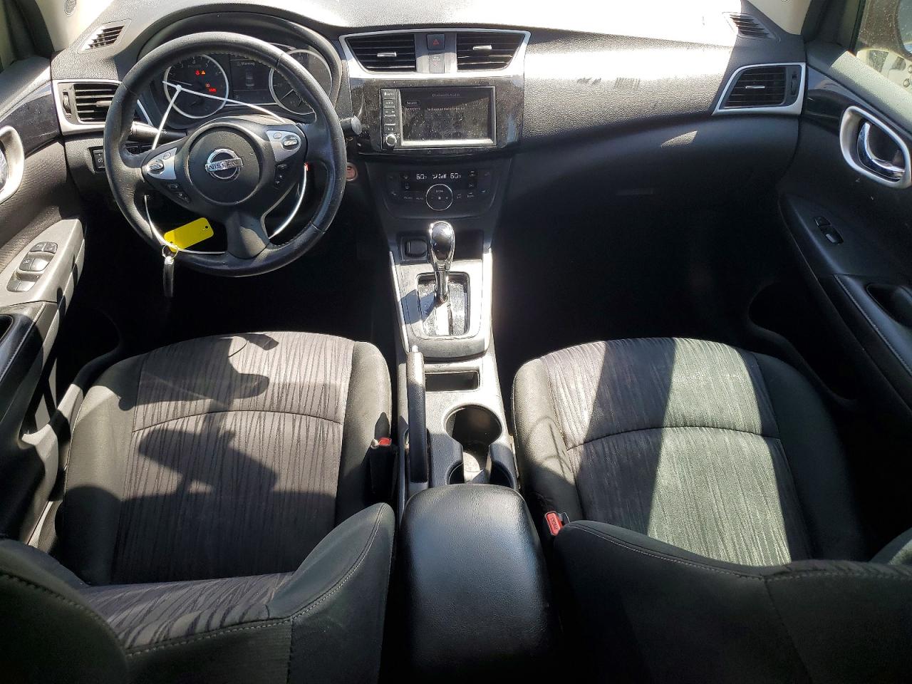 2019 Nissan Sentra Sv Серебряный vin: 3N1AB7AP5KY328321