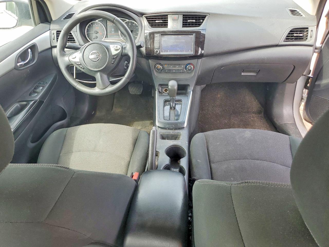 2019 Nissan Sentra S Silver vin: 3N1AB7AP5KY353879