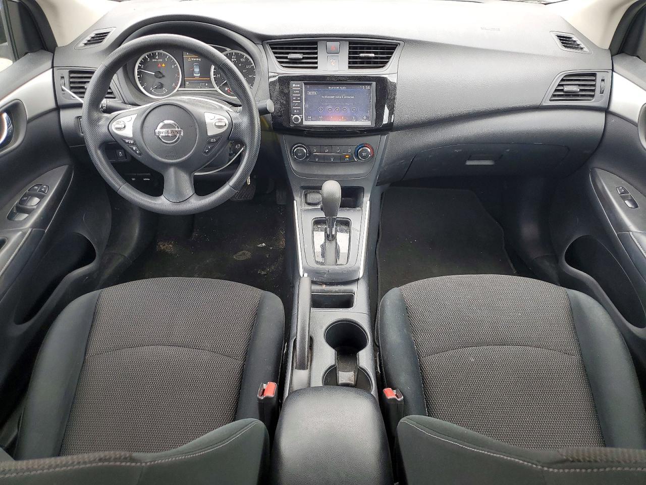 2019 Nissan Sentra S Белый vin: 3N1AB7AP5KY374649