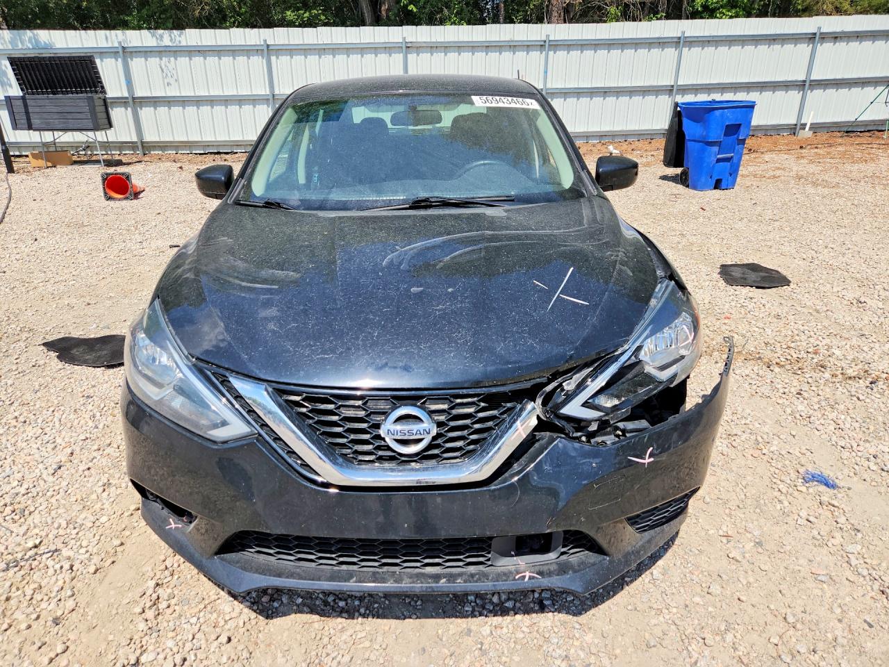 2019 Nissan Sentra Sv Черный vin: 3N1AB7AP5KY446322