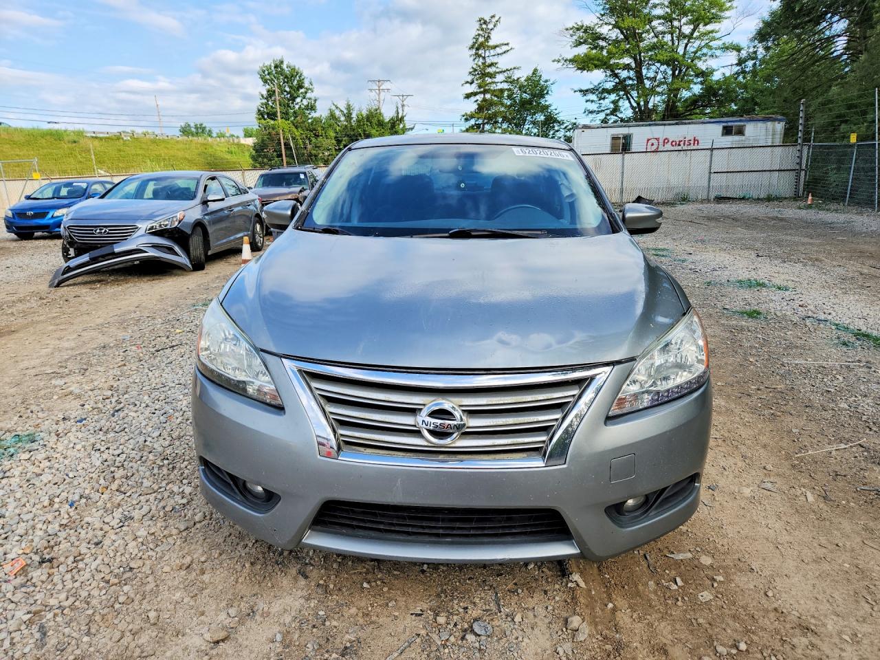 2013 Nissan Sentra S Charcoal vin: 3N1AB7AP6DL609995