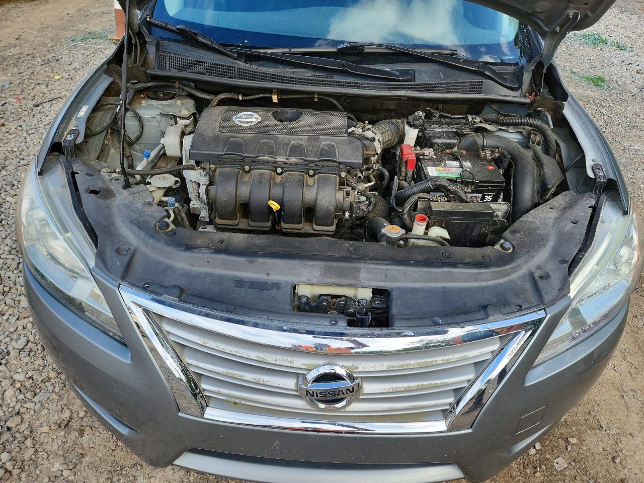 2013 Nissan Sentra S Charcoal vin: 3N1AB7AP6DL609995