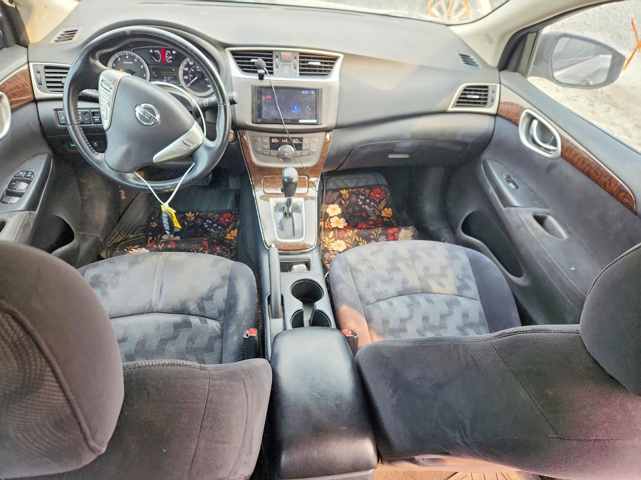 2013 Nissan Sentra S Charcoal vin: 3N1AB7AP6DL609995