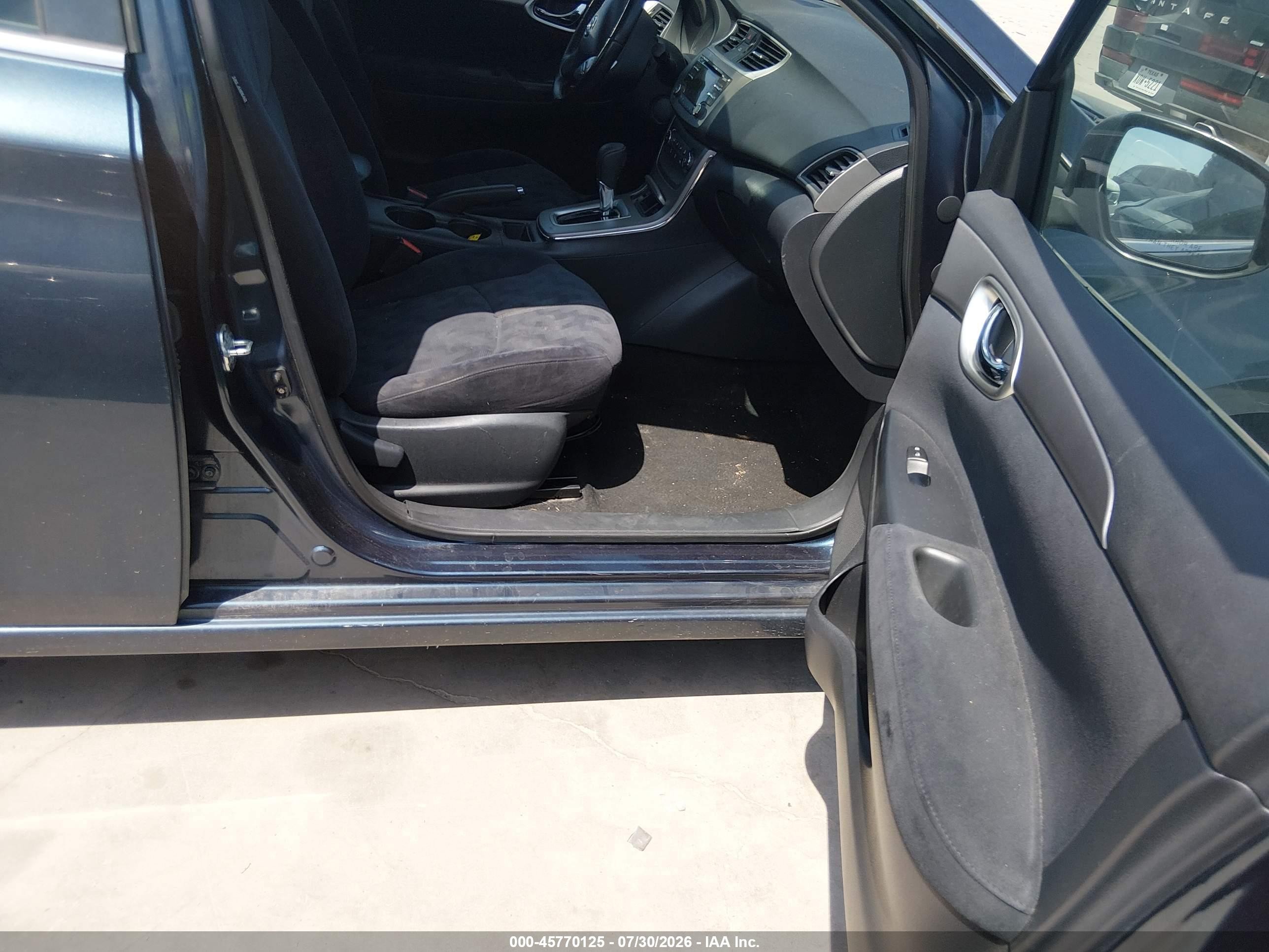 2013 Nissan Sentra Sv Blue vin: 3N1AB7AP6DL611035