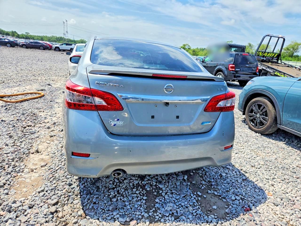 2013 Nissan Sentra S Silver vin: 3N1AB7AP6DL613805