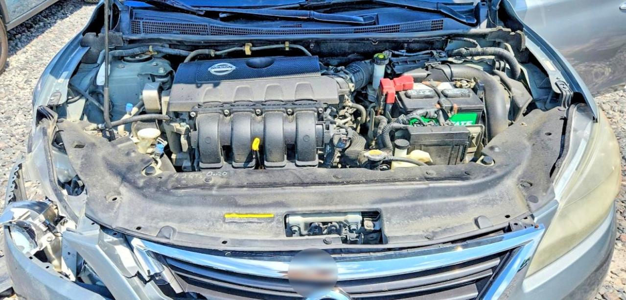 2013 Nissan Sentra S Silver vin: 3N1AB7AP6DL613805