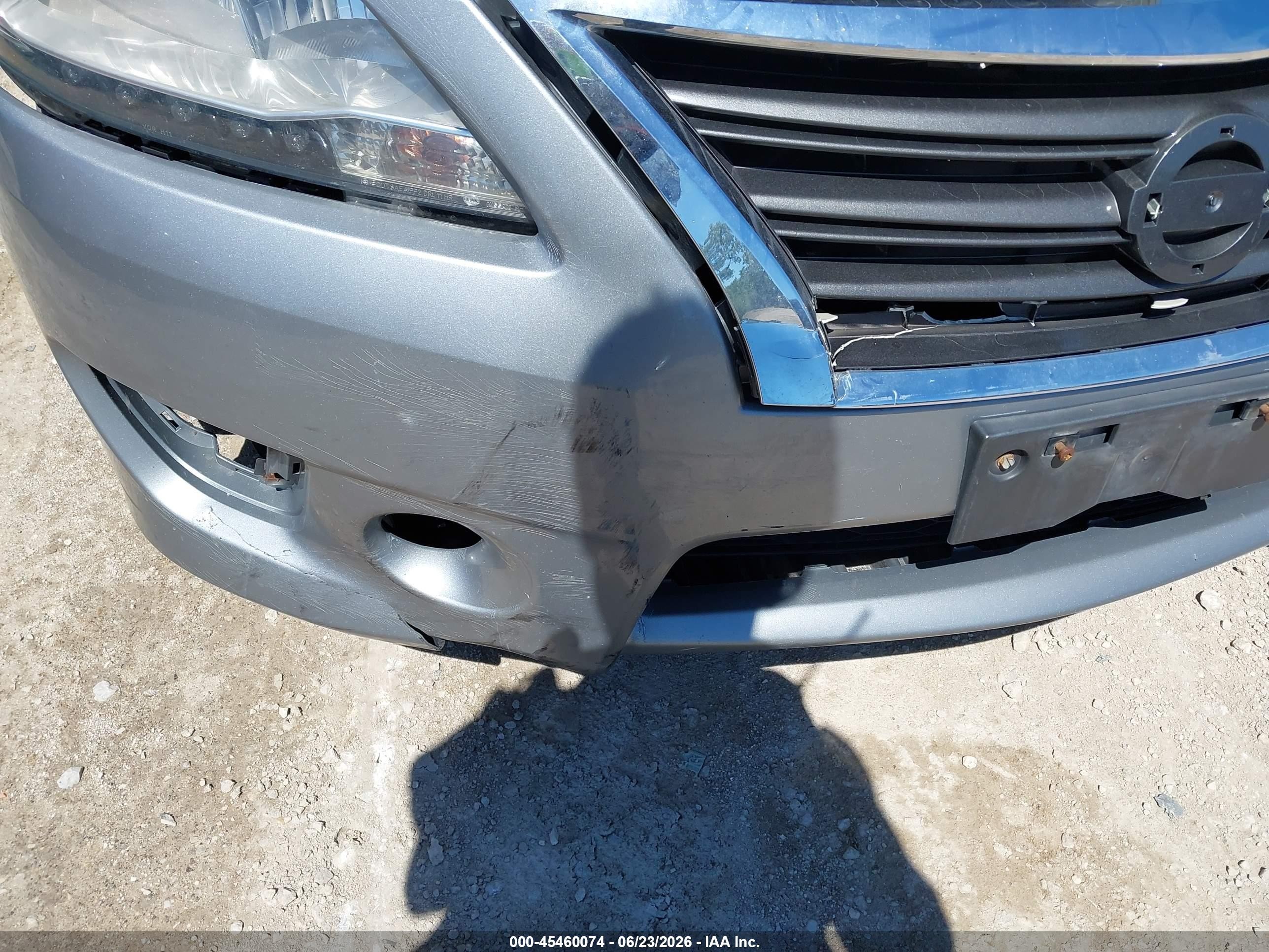 2013 Nissan Sentra Sr Silver vin: 3N1AB7AP6DL616011