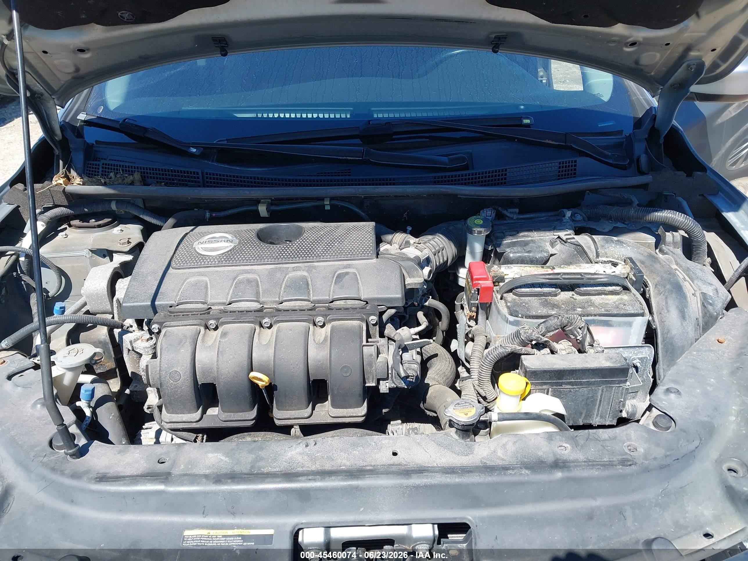 2013 Nissan Sentra Sr Silver vin: 3N1AB7AP6DL616011