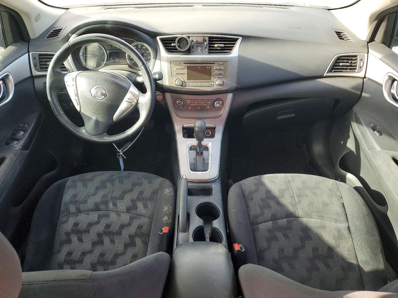 2013 Nissan Sentra S Silver vin: 3N1AB7AP6DL619989