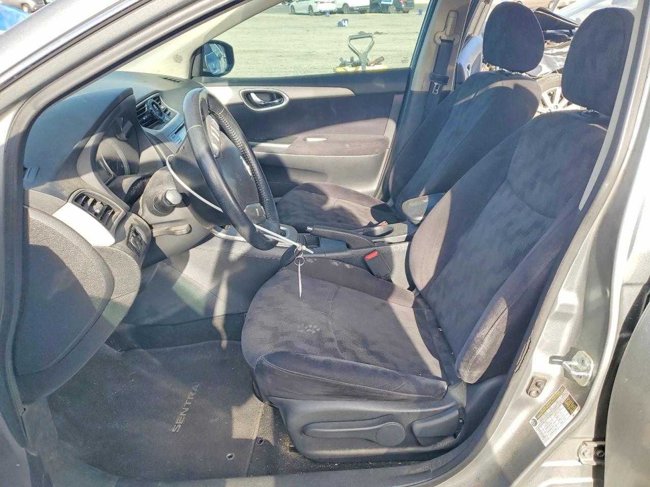 2013 Nissan Sentra S Silver vin: 3N1AB7AP6DL619989