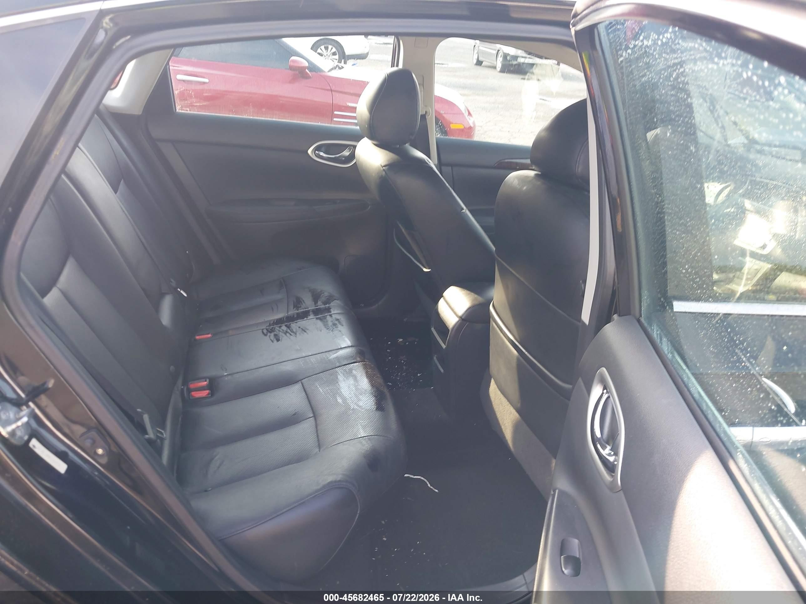 2013 Nissan Sentra Sl Black vin: 3N1AB7AP6DL624674