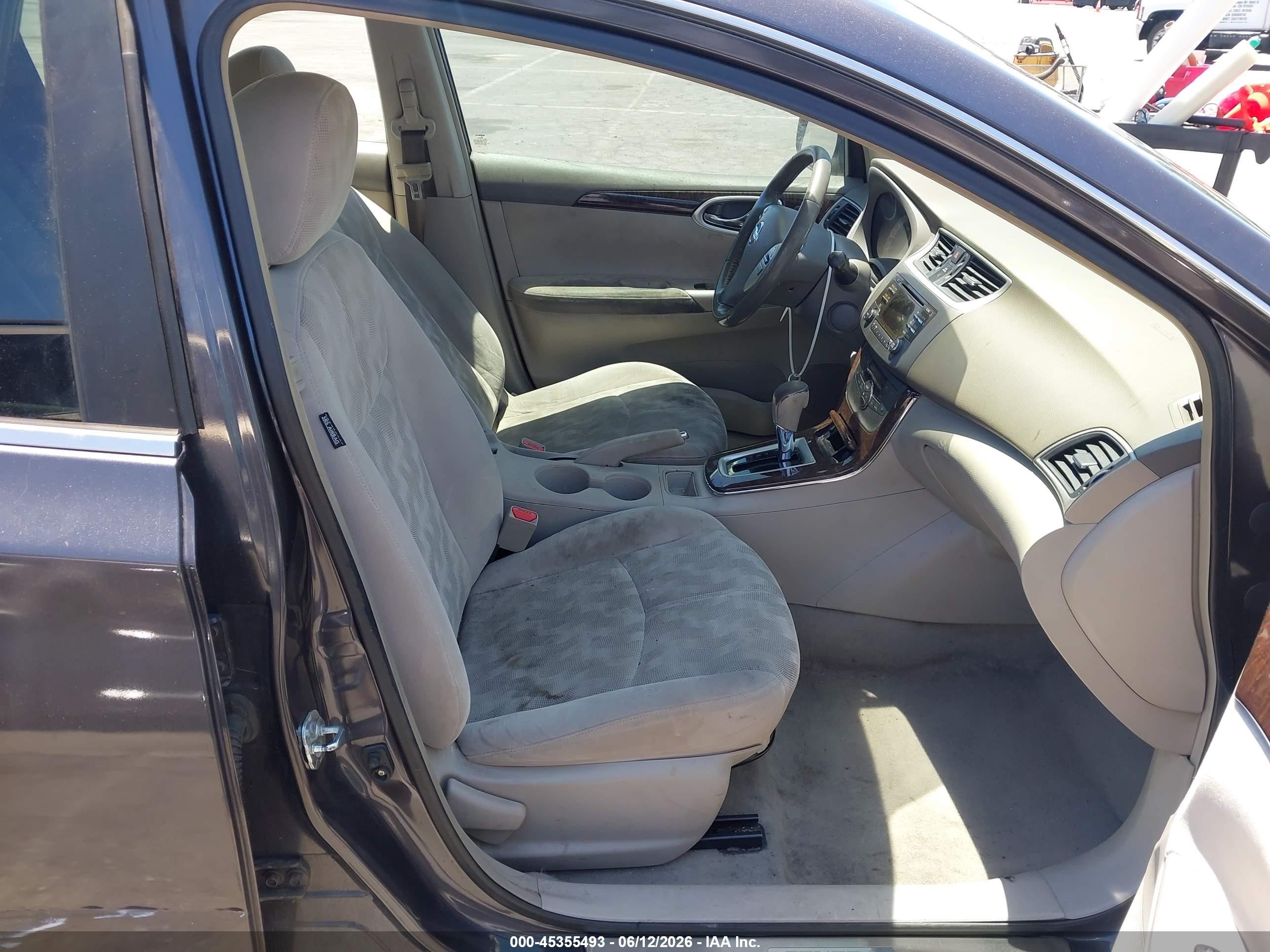 2013 Nissan Sentra Sl Gray vin: 3N1AB7AP6DL624707