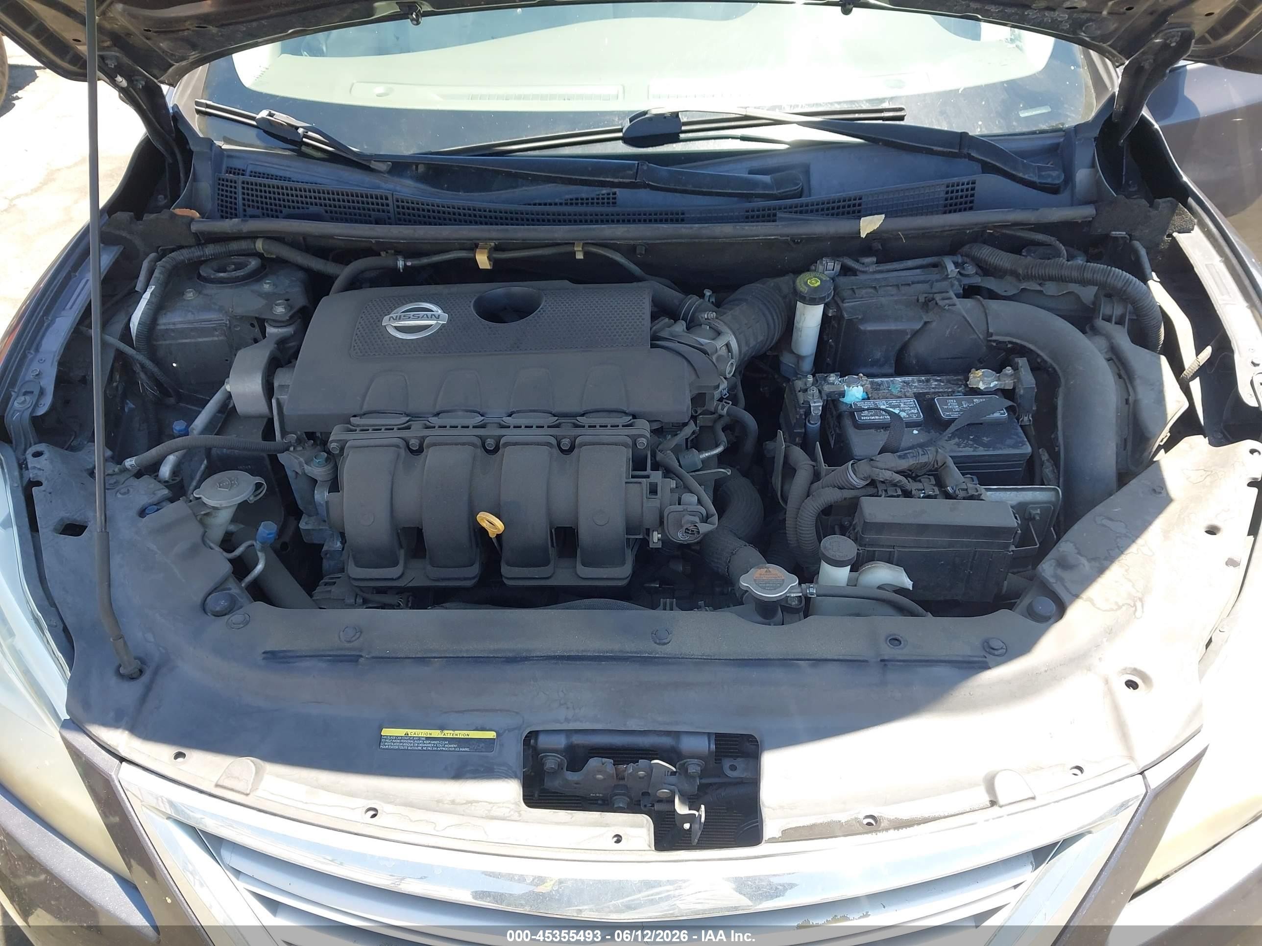 2013 Nissan Sentra Sl Gray vin: 3N1AB7AP6DL624707