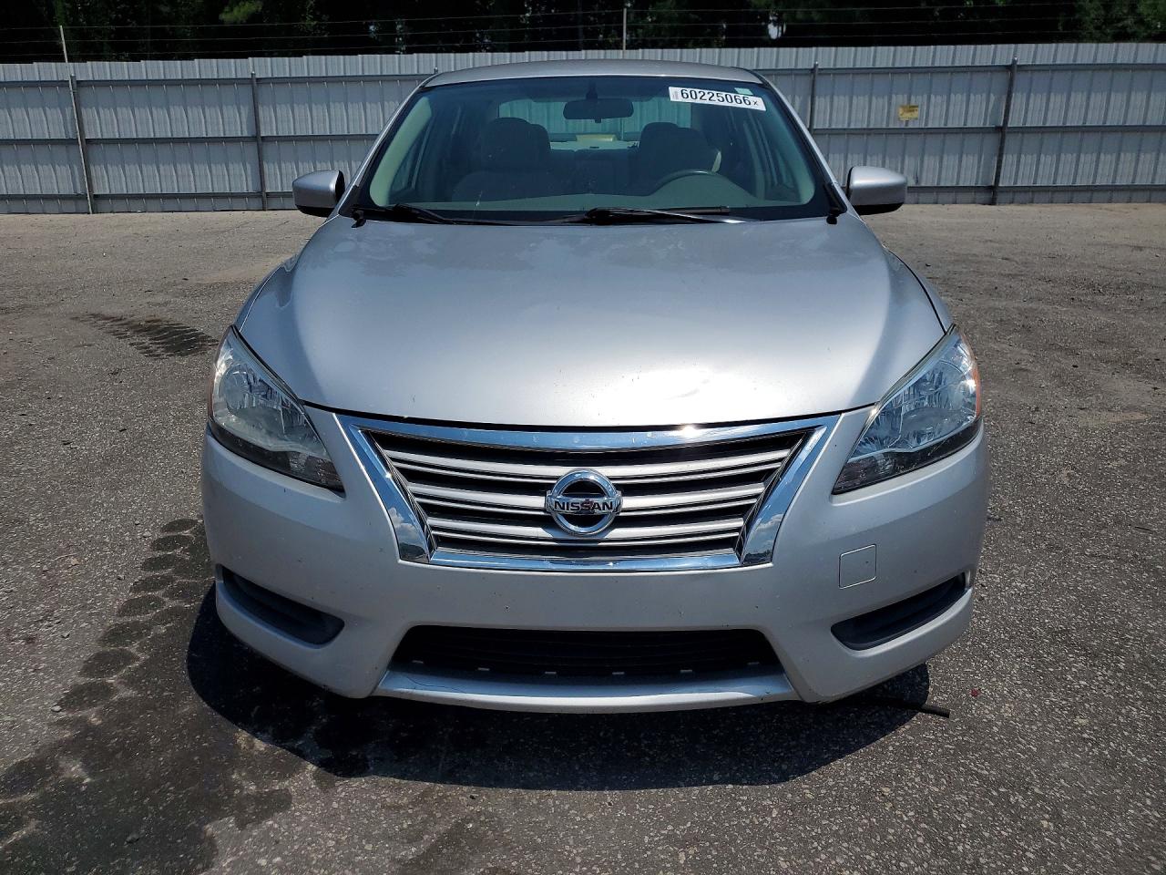 2013 Nissan Sentra S Silver vin: 3N1AB7AP6DL633245