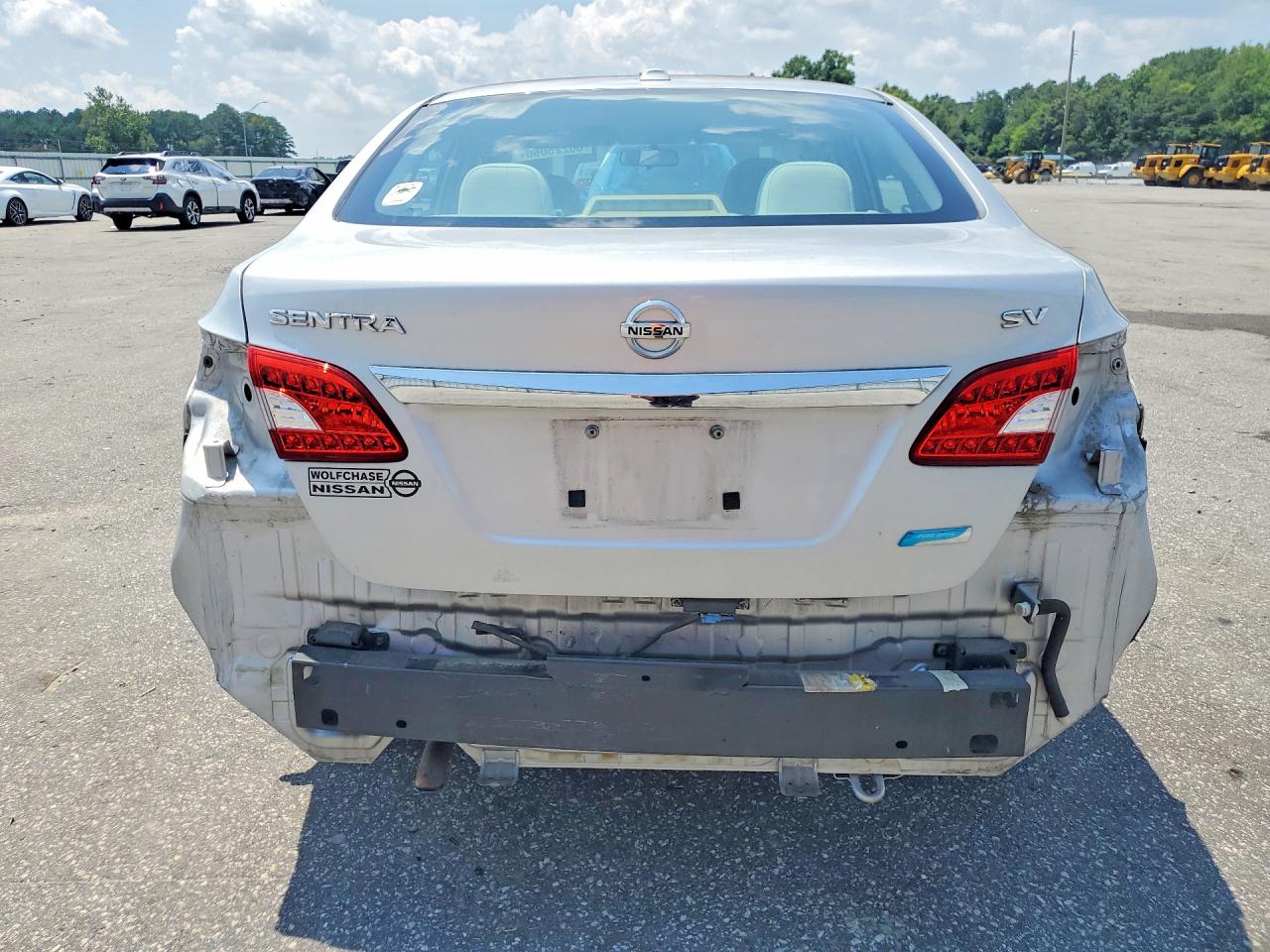 2013 Nissan Sentra S Silver vin: 3N1AB7AP6DL633245