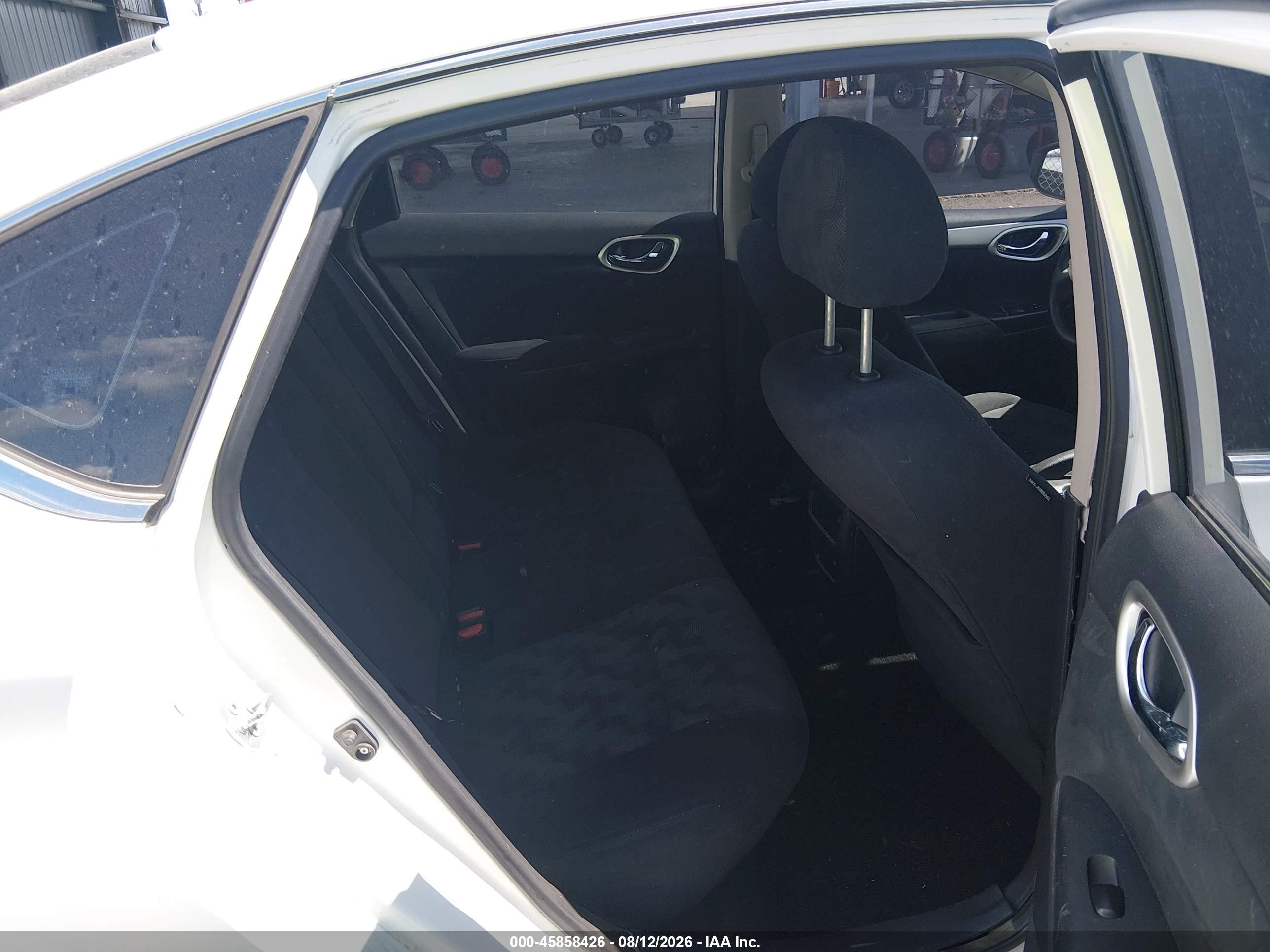 2013 Nissan Sentra Sv White vin: 3N1AB7AP6DL640762