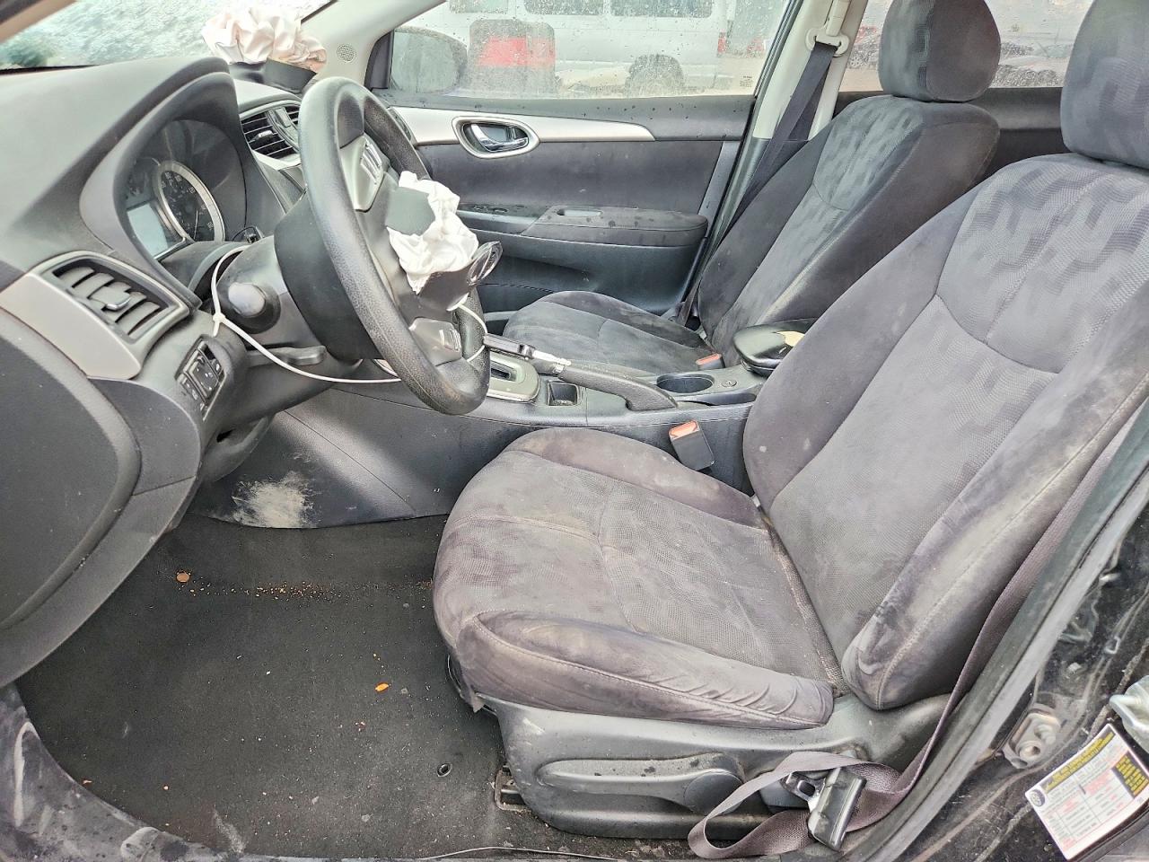 2013 Nissan Sentra S Black vin: 3N1AB7AP6DL649591