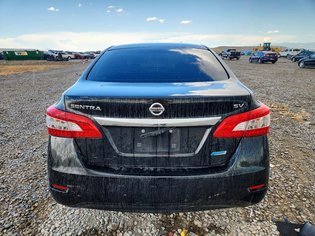 2013 Nissan Sentra S Black vin: 3N1AB7AP6DL649591
