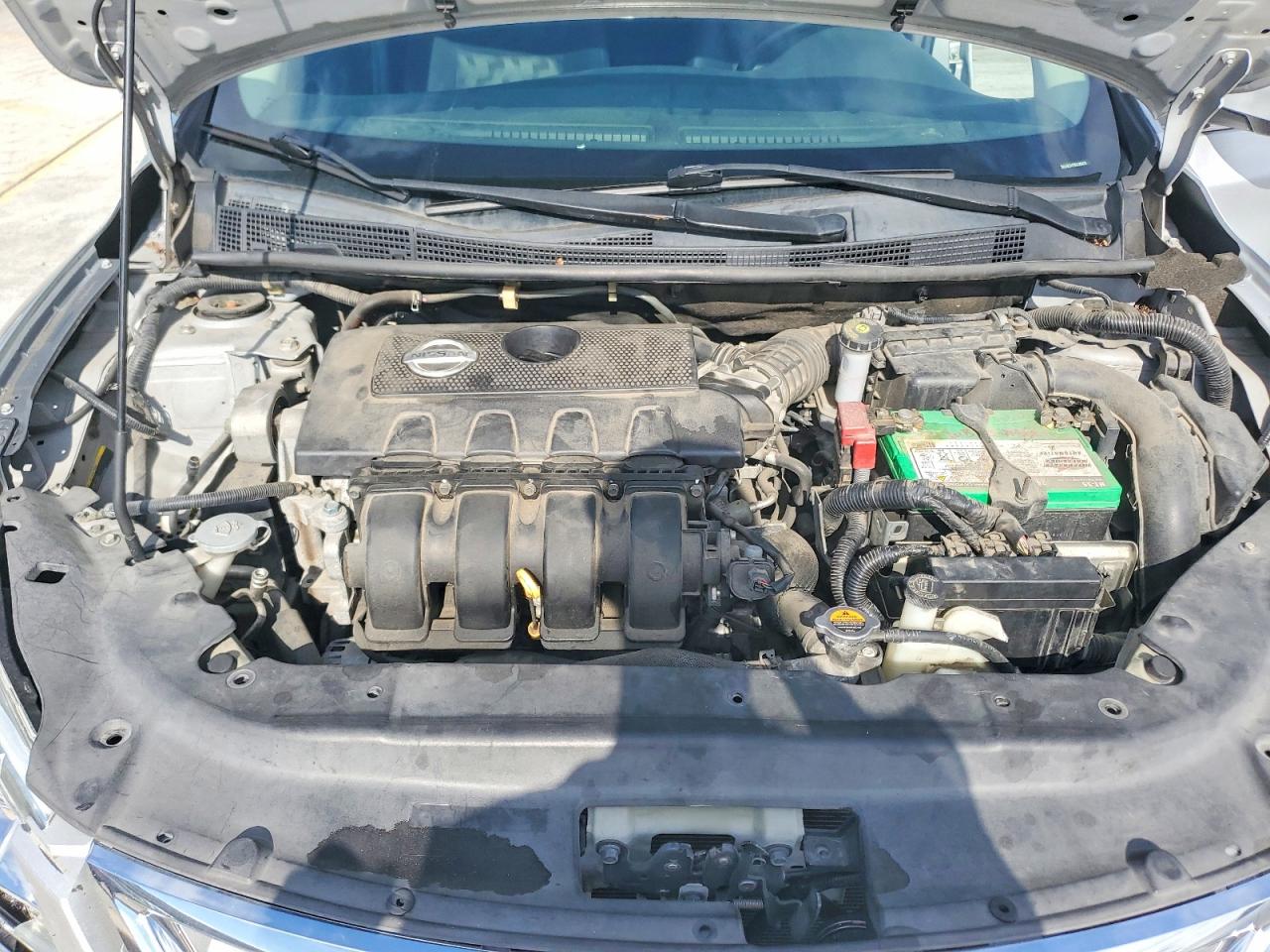 2013 Nissan Sentra S Silver vin: 3N1AB7AP6DL658470